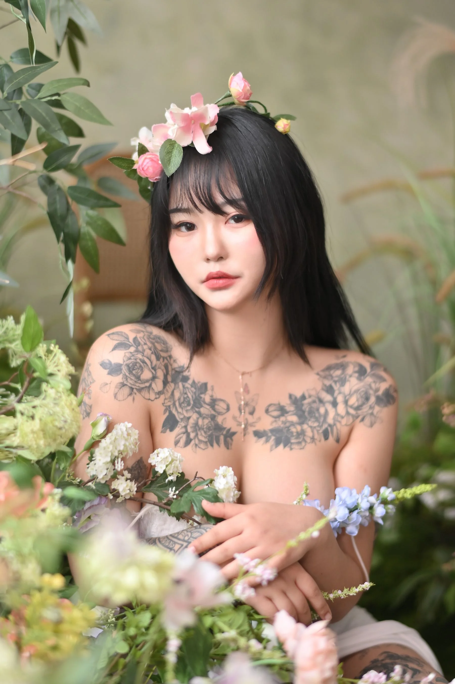 Boyeon Jeon – Nude Flower [54P]高清在线免费欣赏–微密图社-微密图社