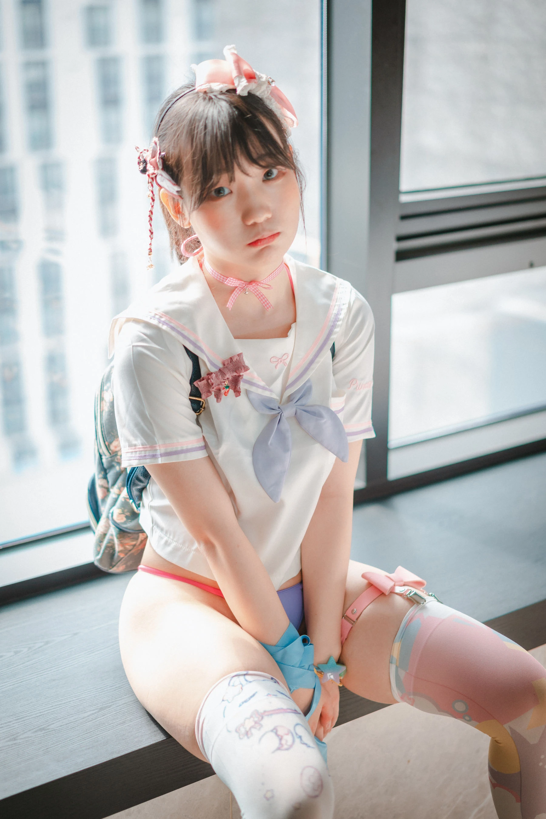 [DJAWA] Mimmi – Mochilero en Violeta 写真套图插图7