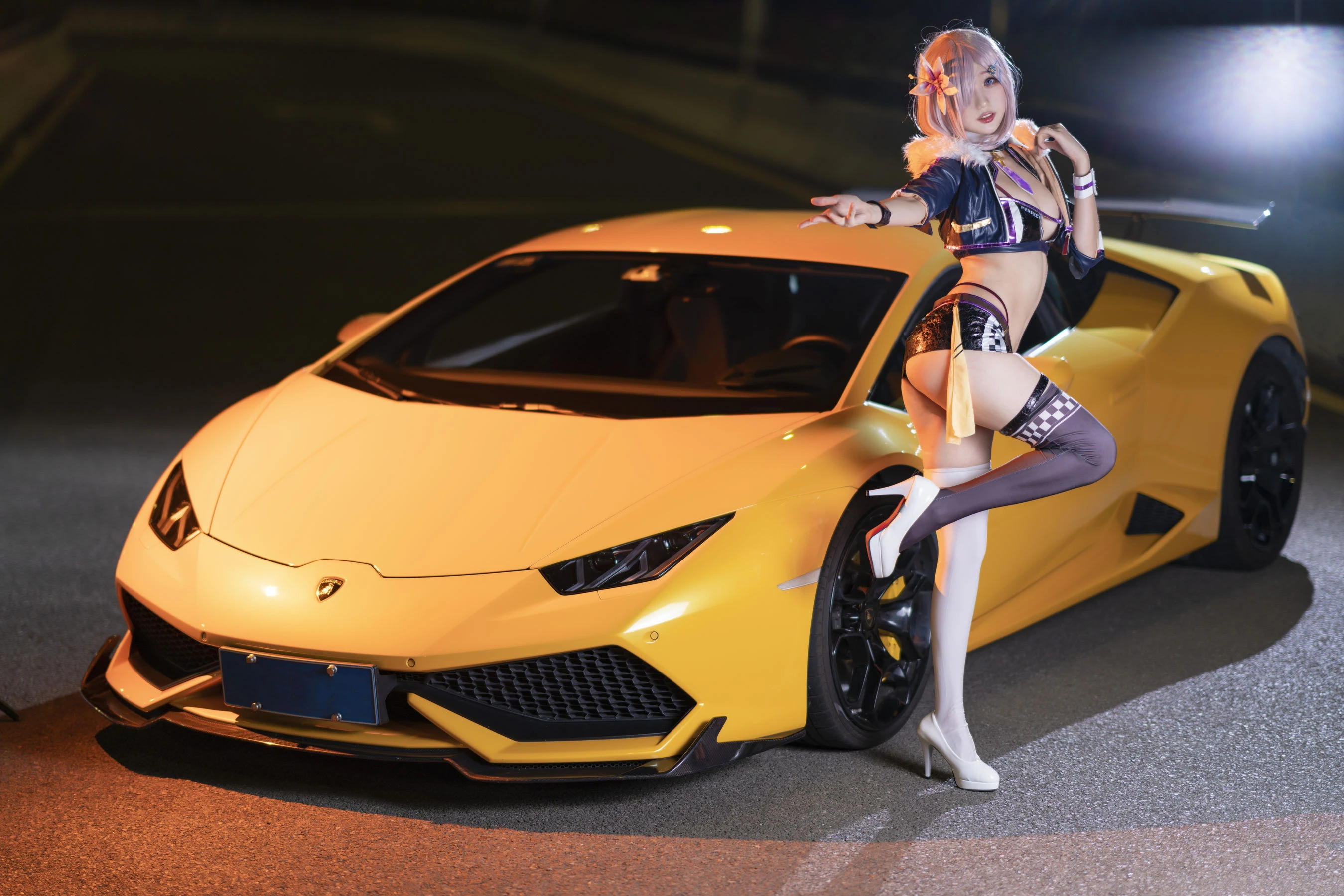 周叽是可爱兔兔 – 玛修赛车 [21P]插图1