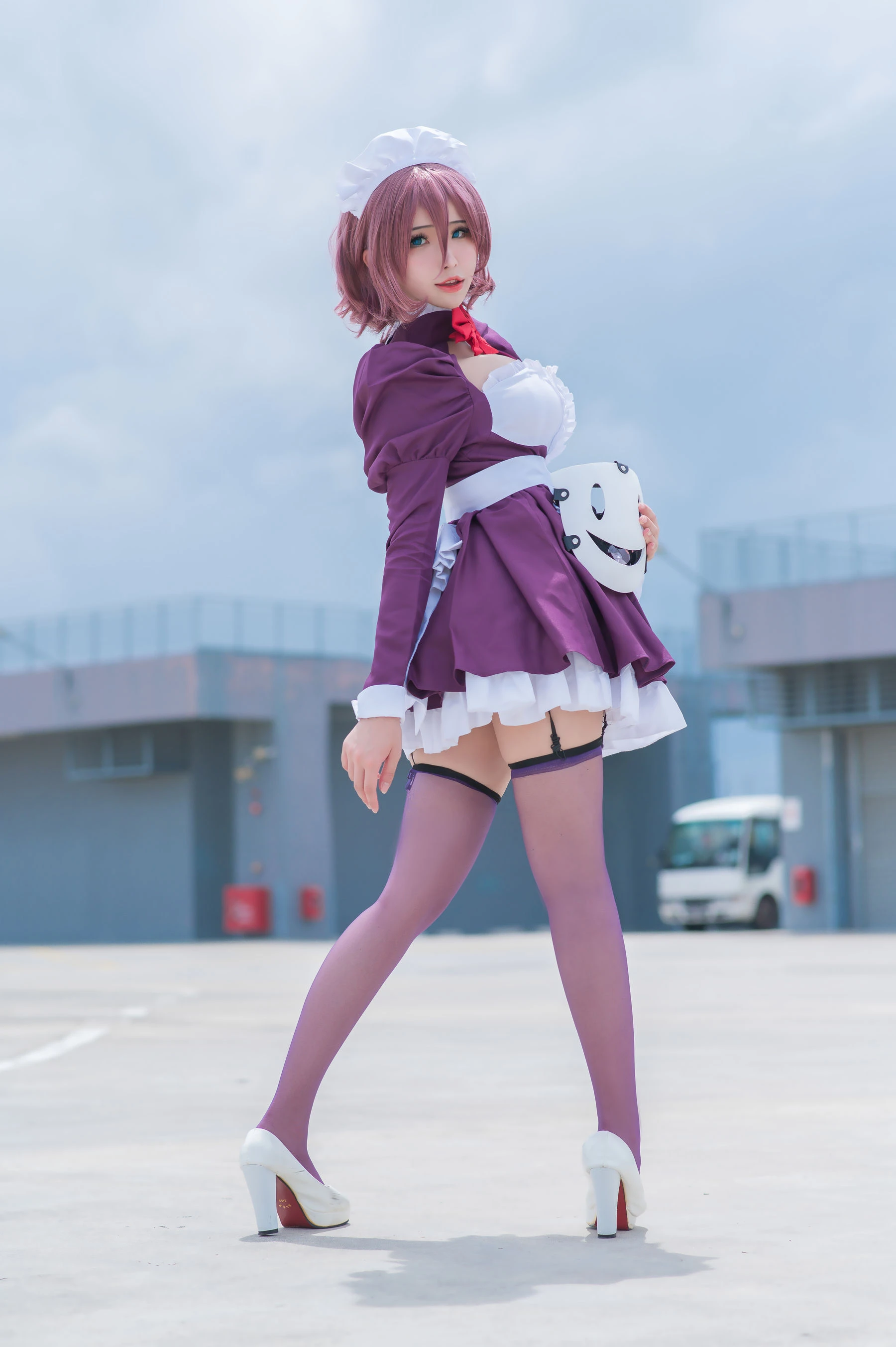 花リリ(Plant Lily) – Maid Mask插图1