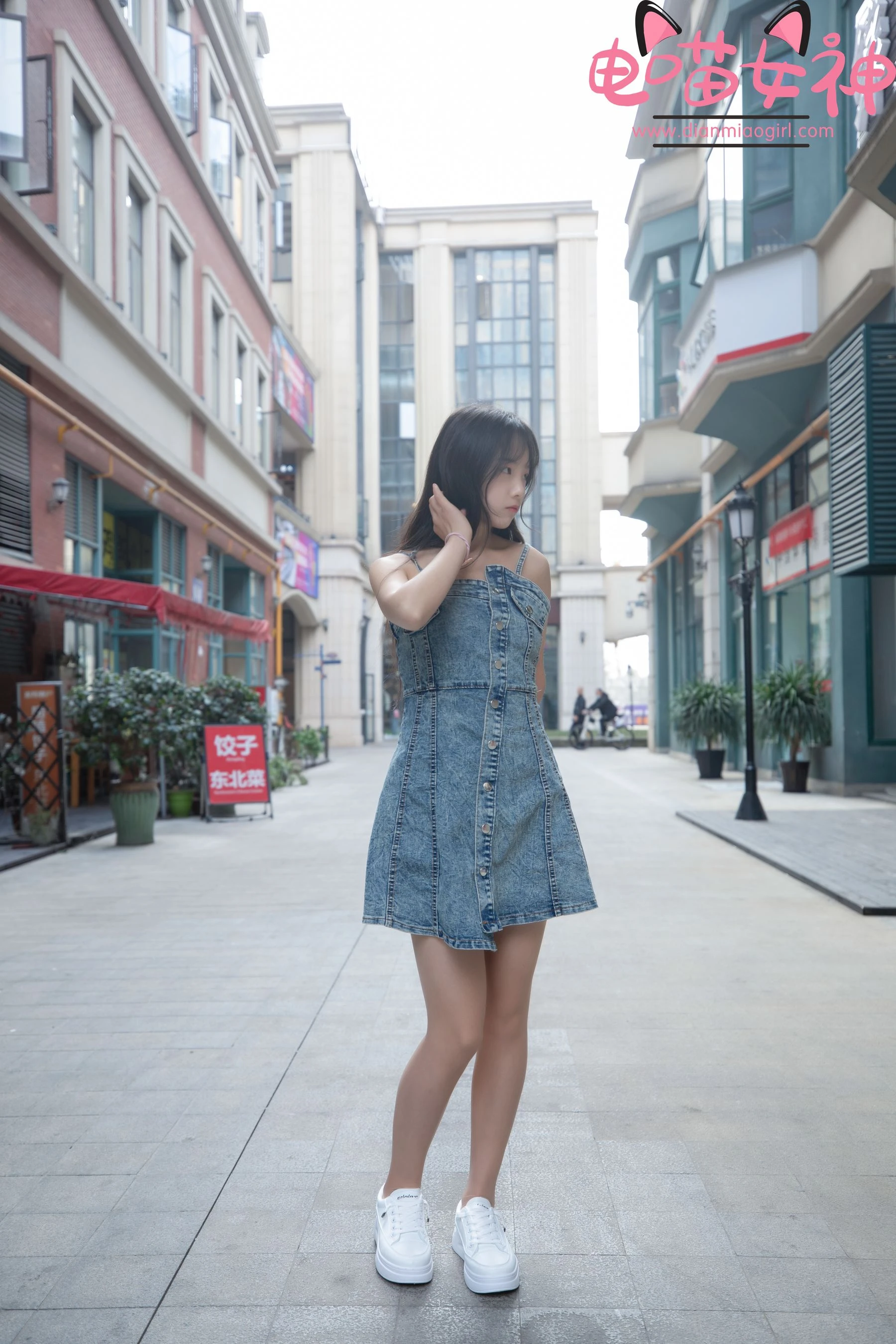 电喵女神 – 灵唯 稚嫩小白鞋插图5