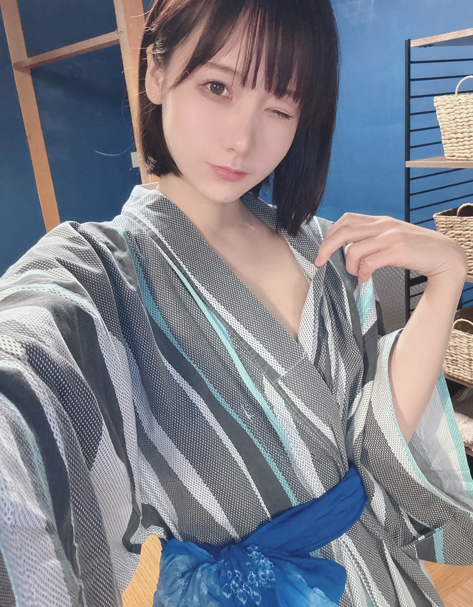 日本甜美COSERけんけん[fantia] 2022-11-08 ゆけむり插图1