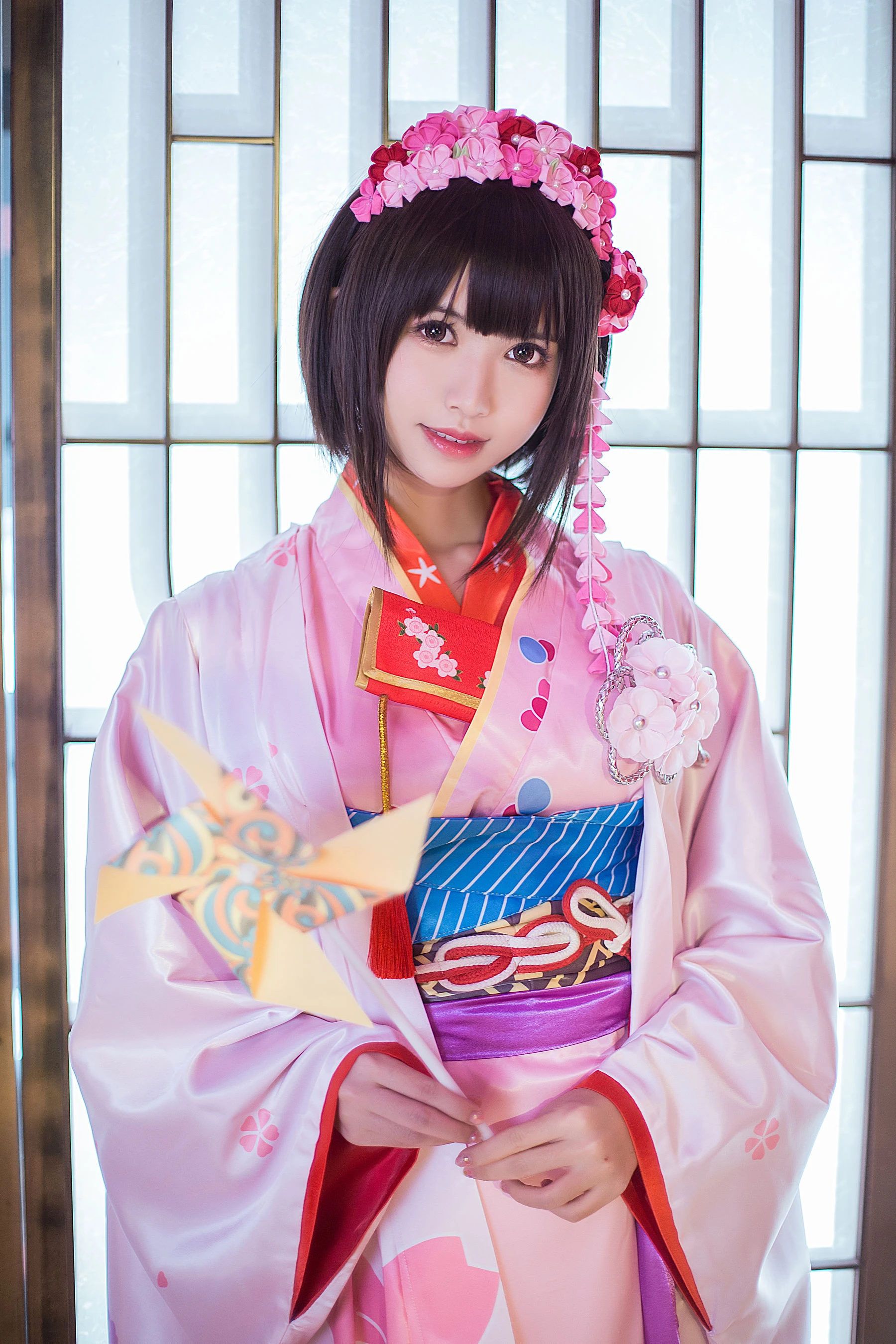 超人气Coser鳗鱼霏儿 圣人惠 和服 [12P]插图5