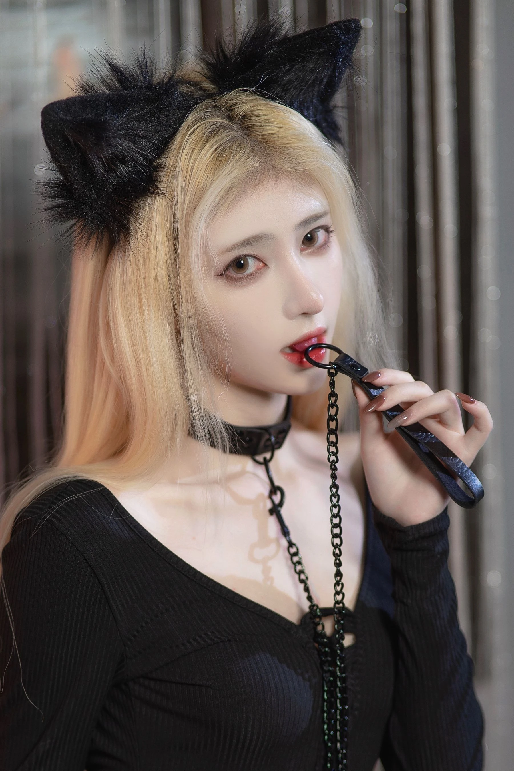 动漫博主南桃Momoko – 黑猫咪 [22P]插图2