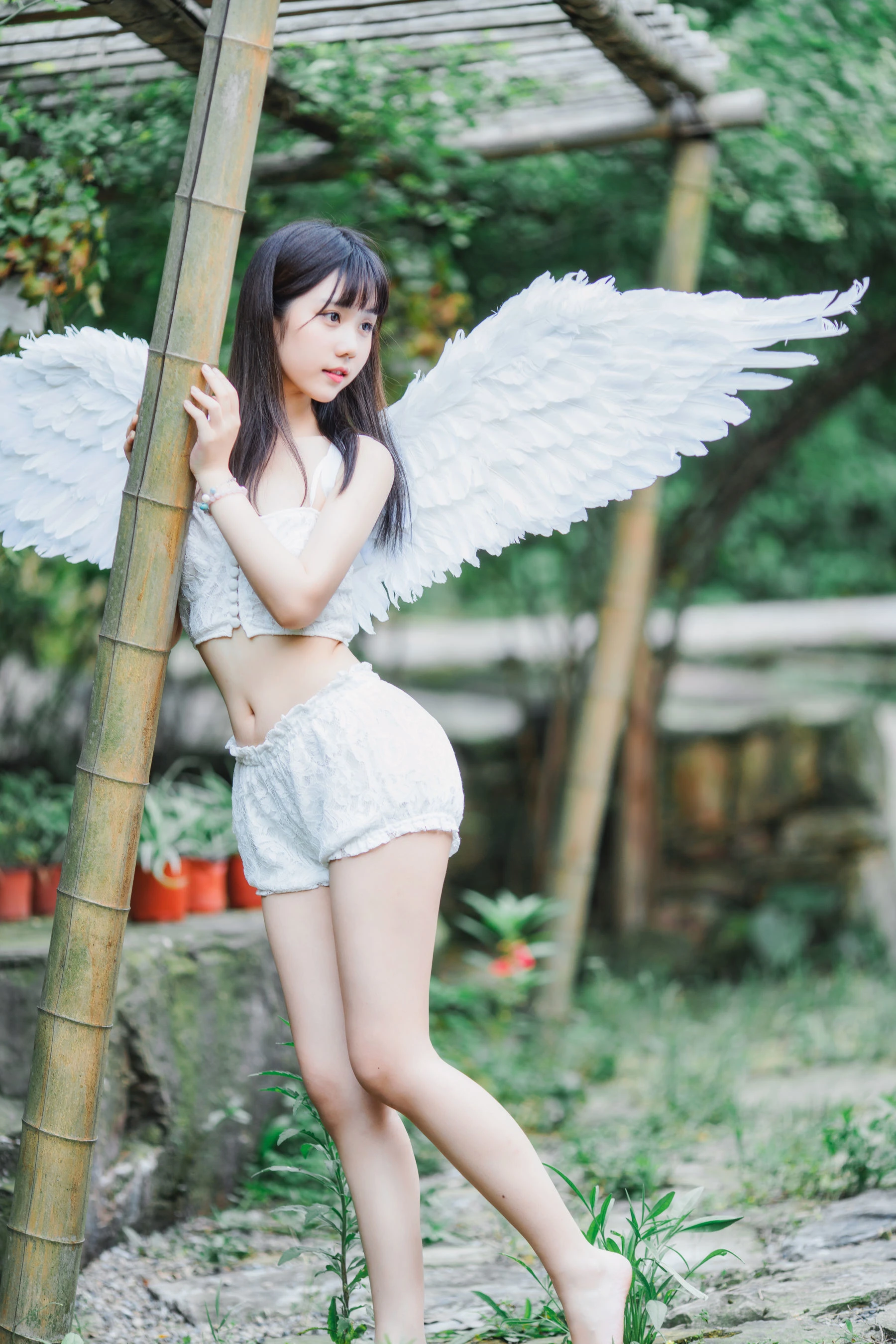 [萝莉COS] 微博福利姬镜酱 – 空镜 [88P]插图5