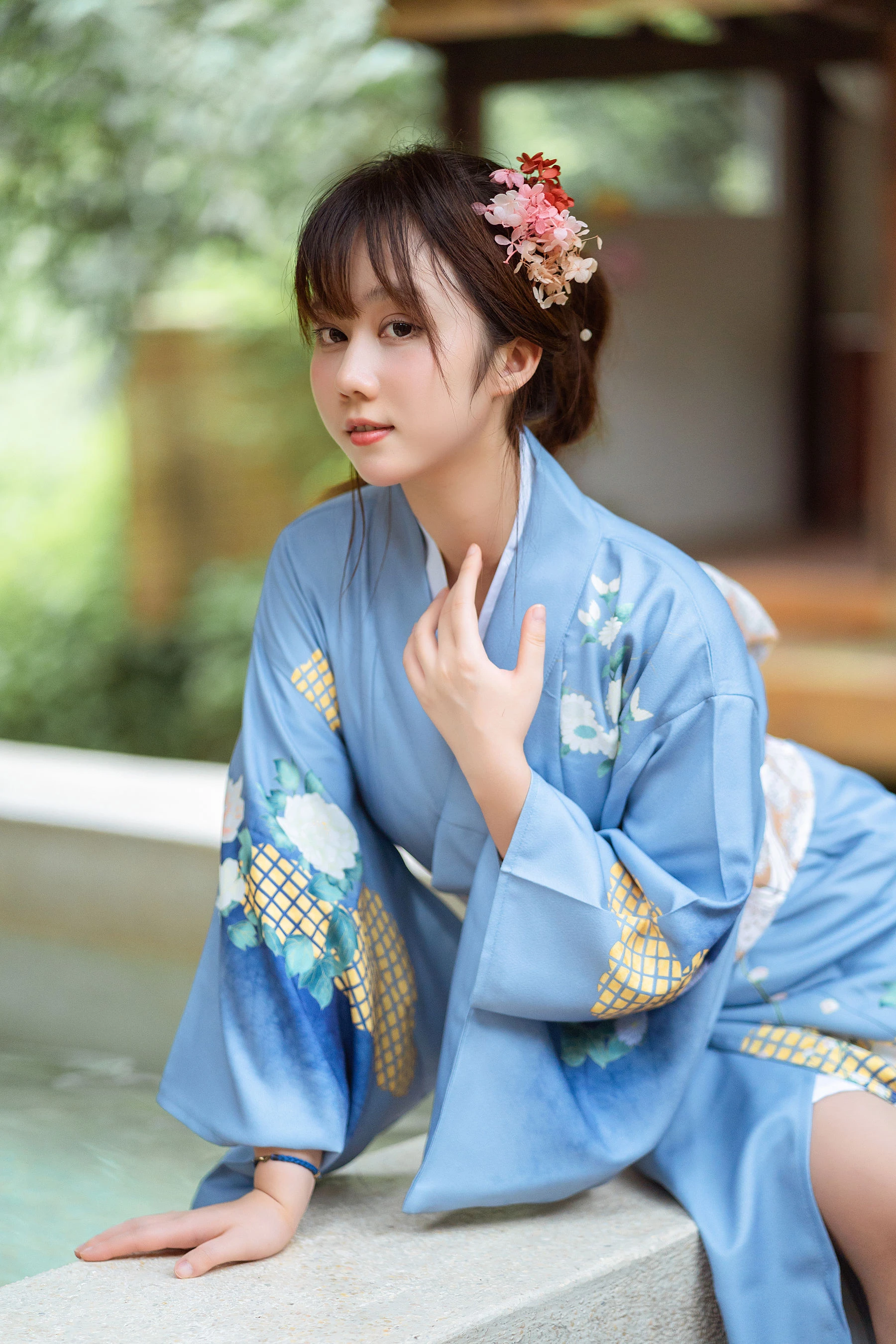 微博福利姬镜酱 私奔之和服插图5