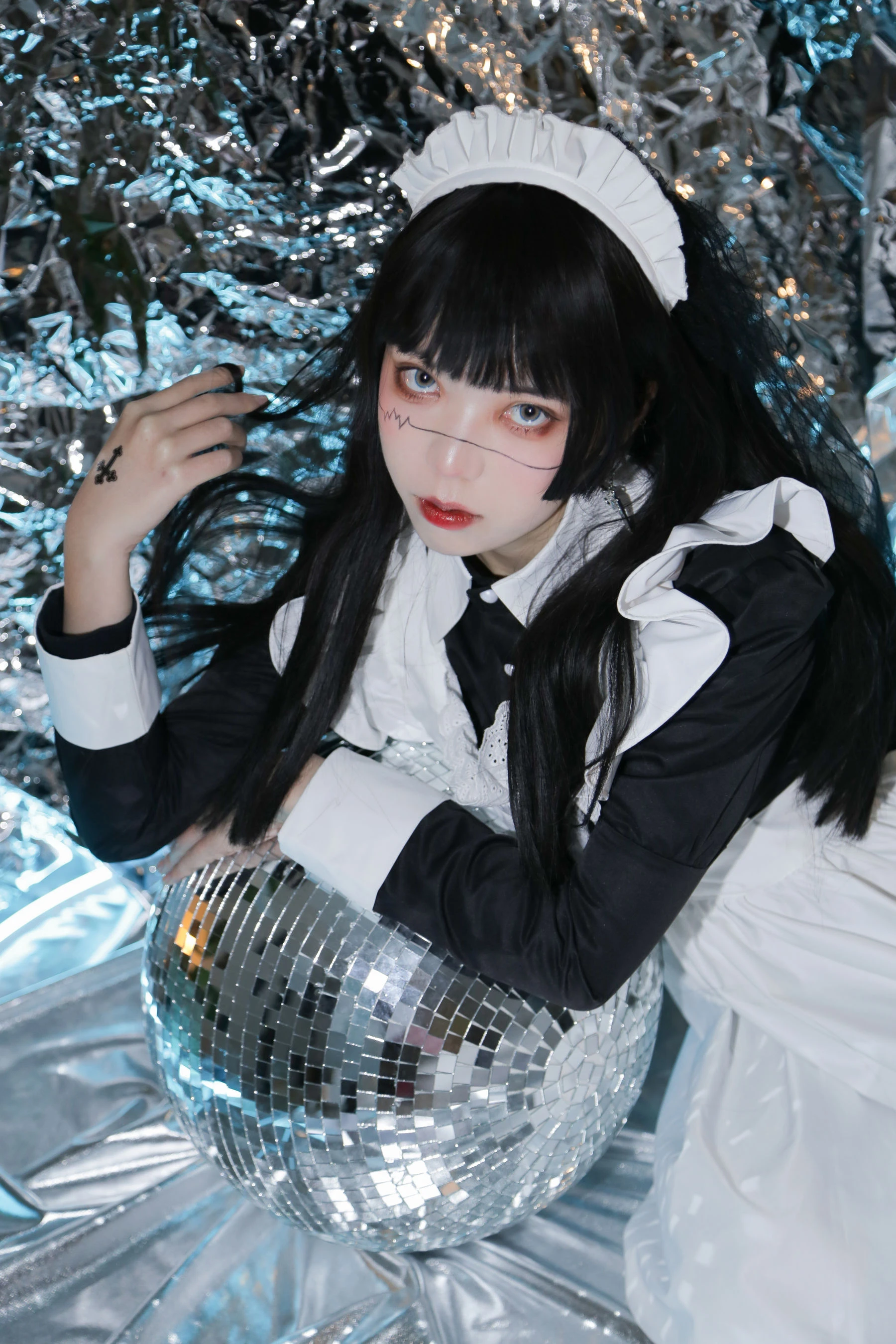 可爱妹子Fushii_海堂 – 生化女仆插图3