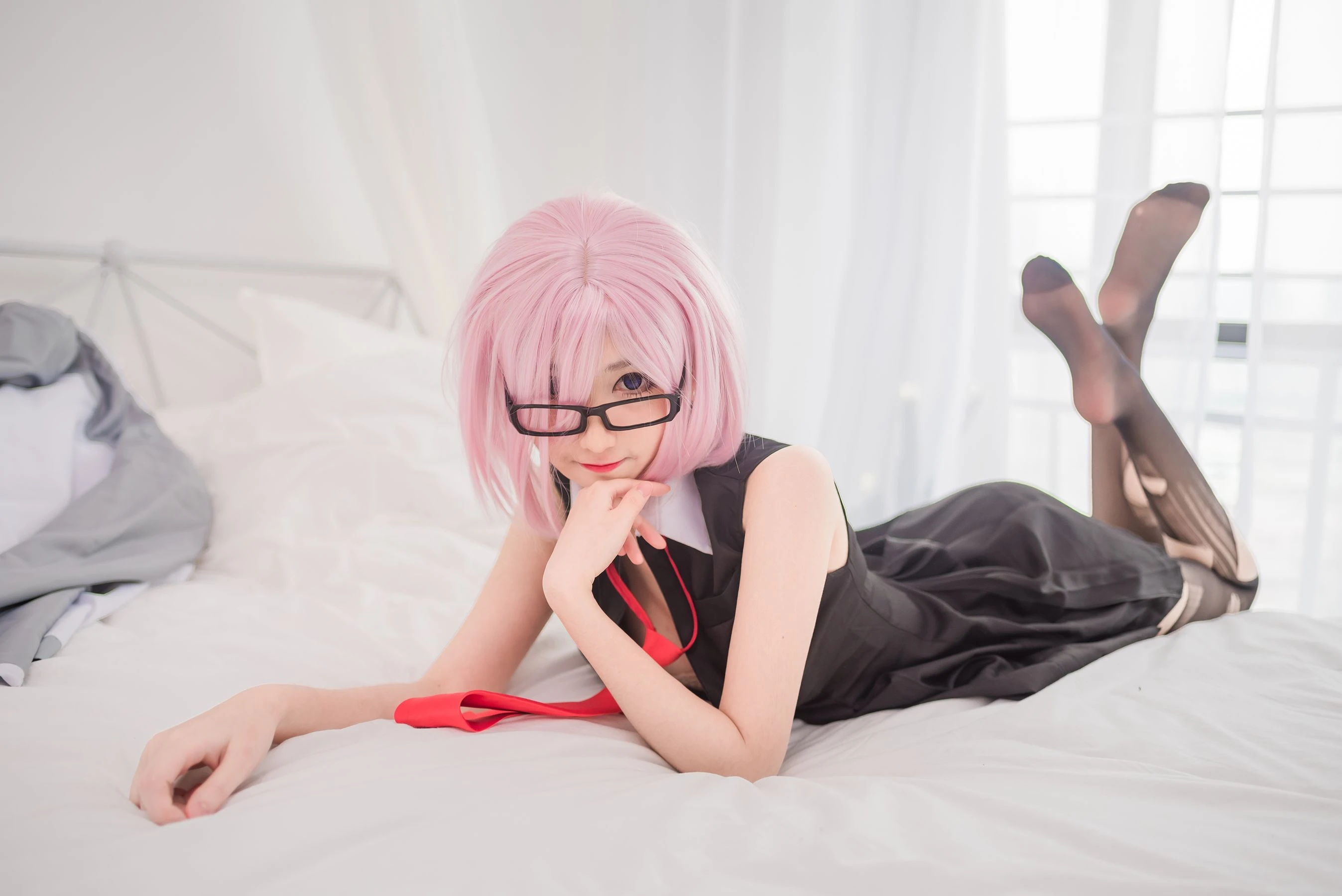 动漫博主南桃Momoko 玛修制服 [29P]插图2