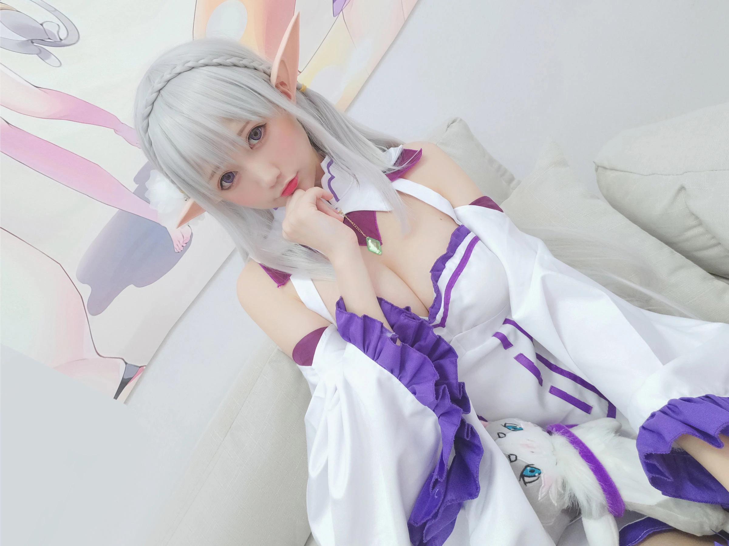 NAGISA魔物喵 自摄系列 No.005 艾米莉亚插图4