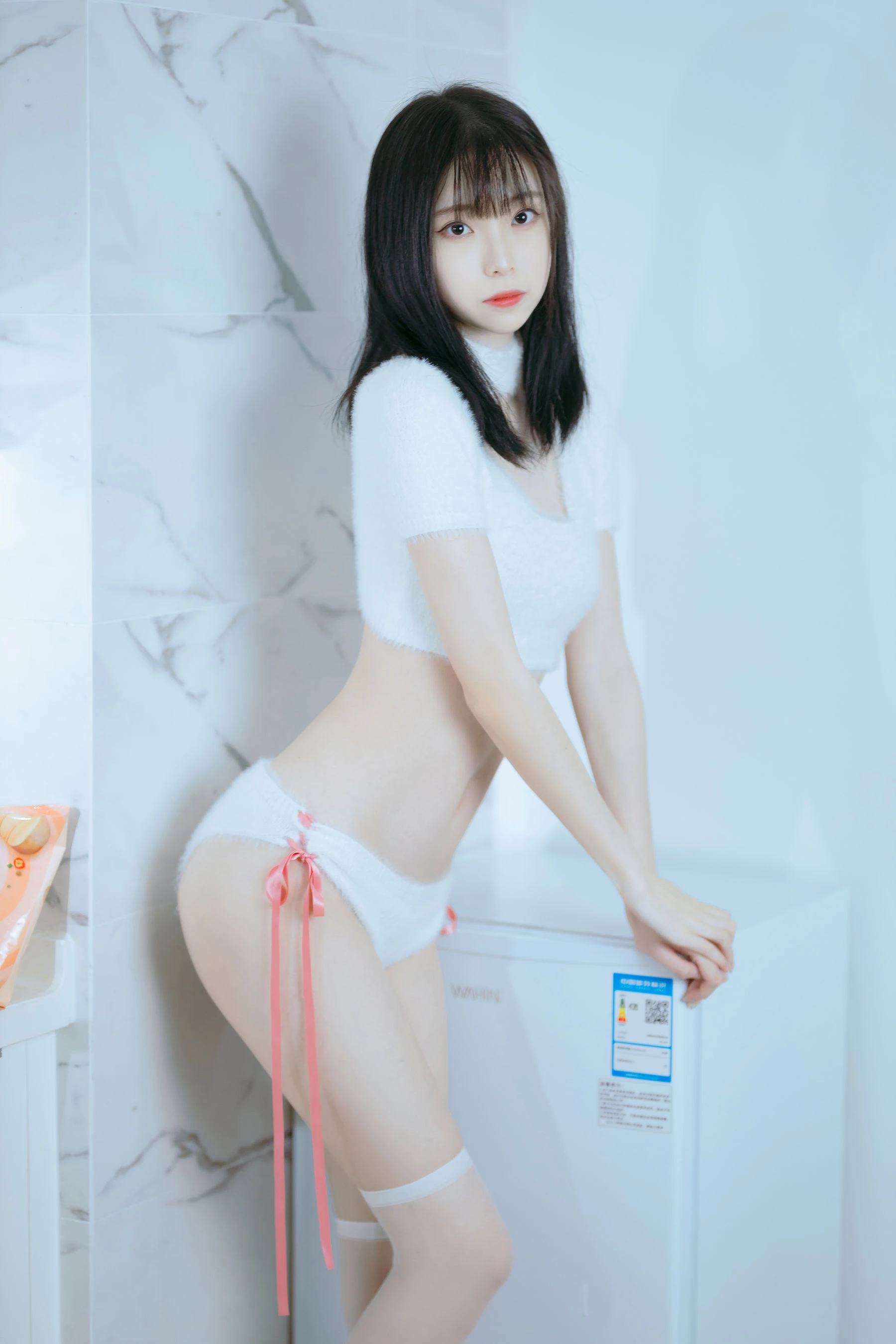 许岚(叁月life) – 纯欲毛衣插图3
