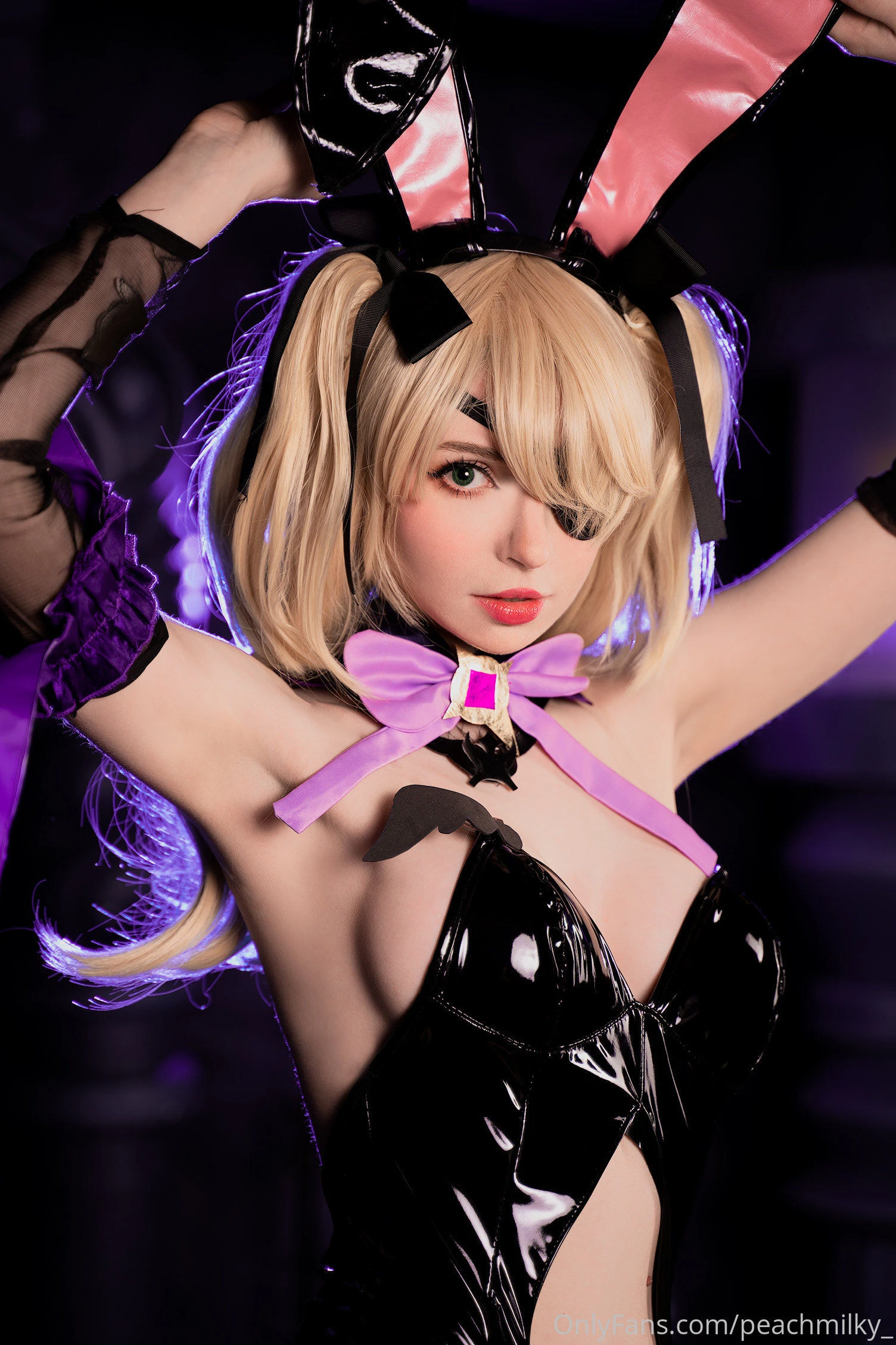 Peach milky – Fischl Playboy Bunny Genshin Impact高清在线免费欣赏–微密图社-微密图社