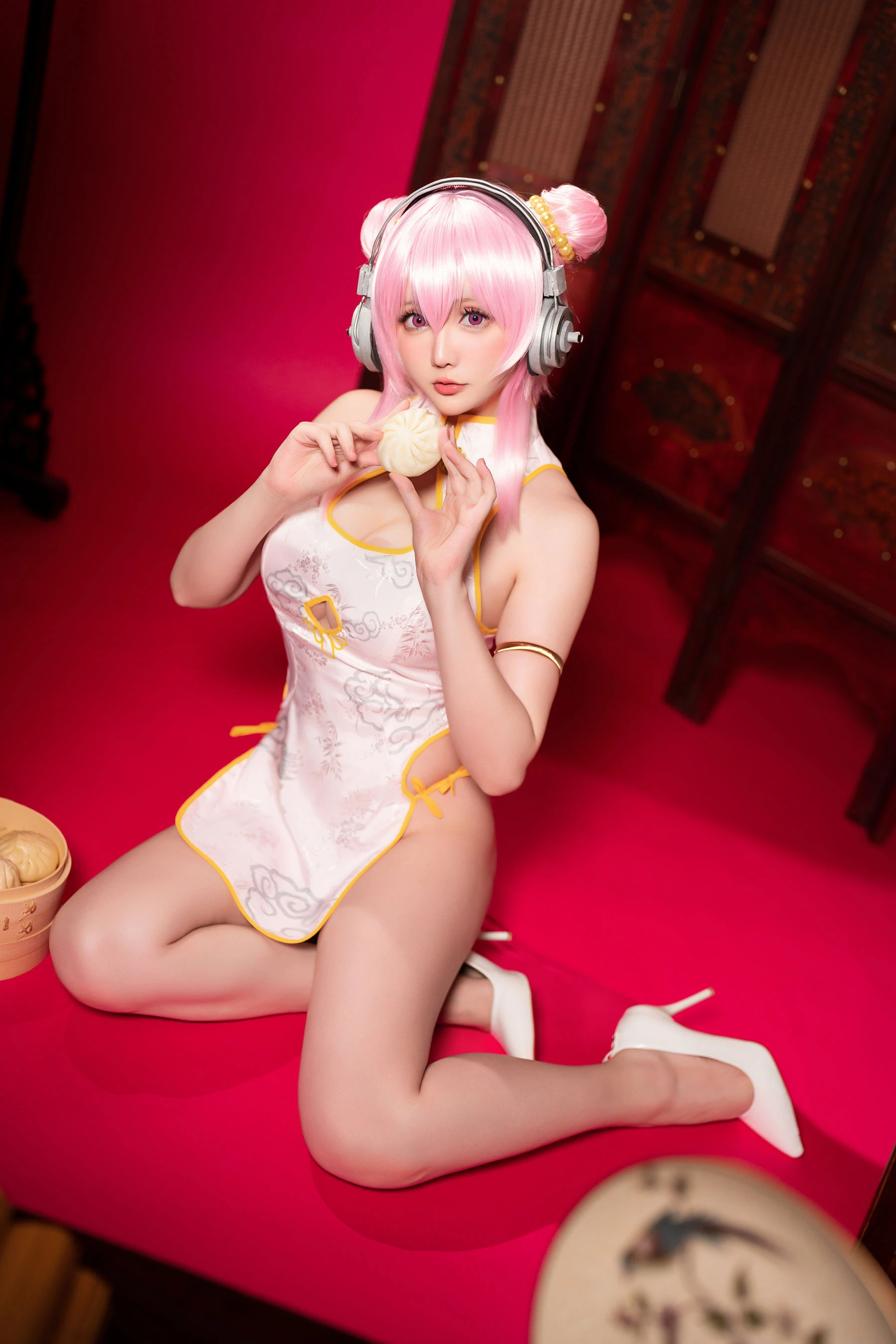 Coser小姐姐星之迟迟 – 索尼子旗袍 [41P]插图3