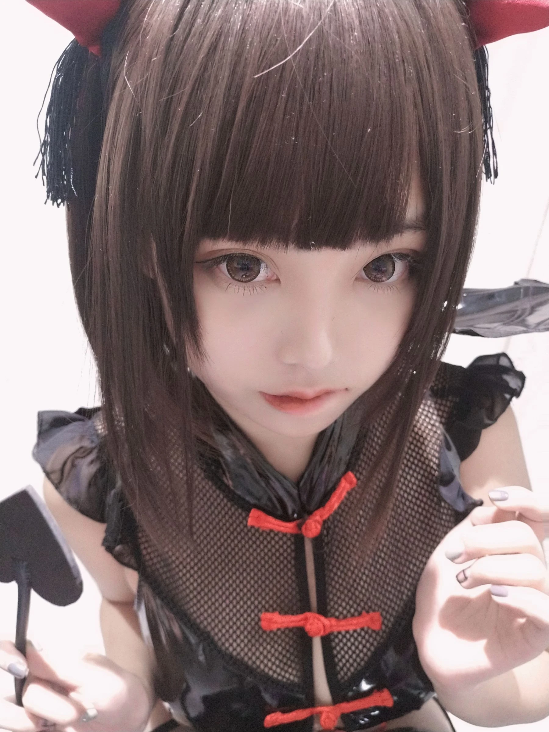 萌系小姐姐蜜汁猫裘 – 小恶魔自拍插图5