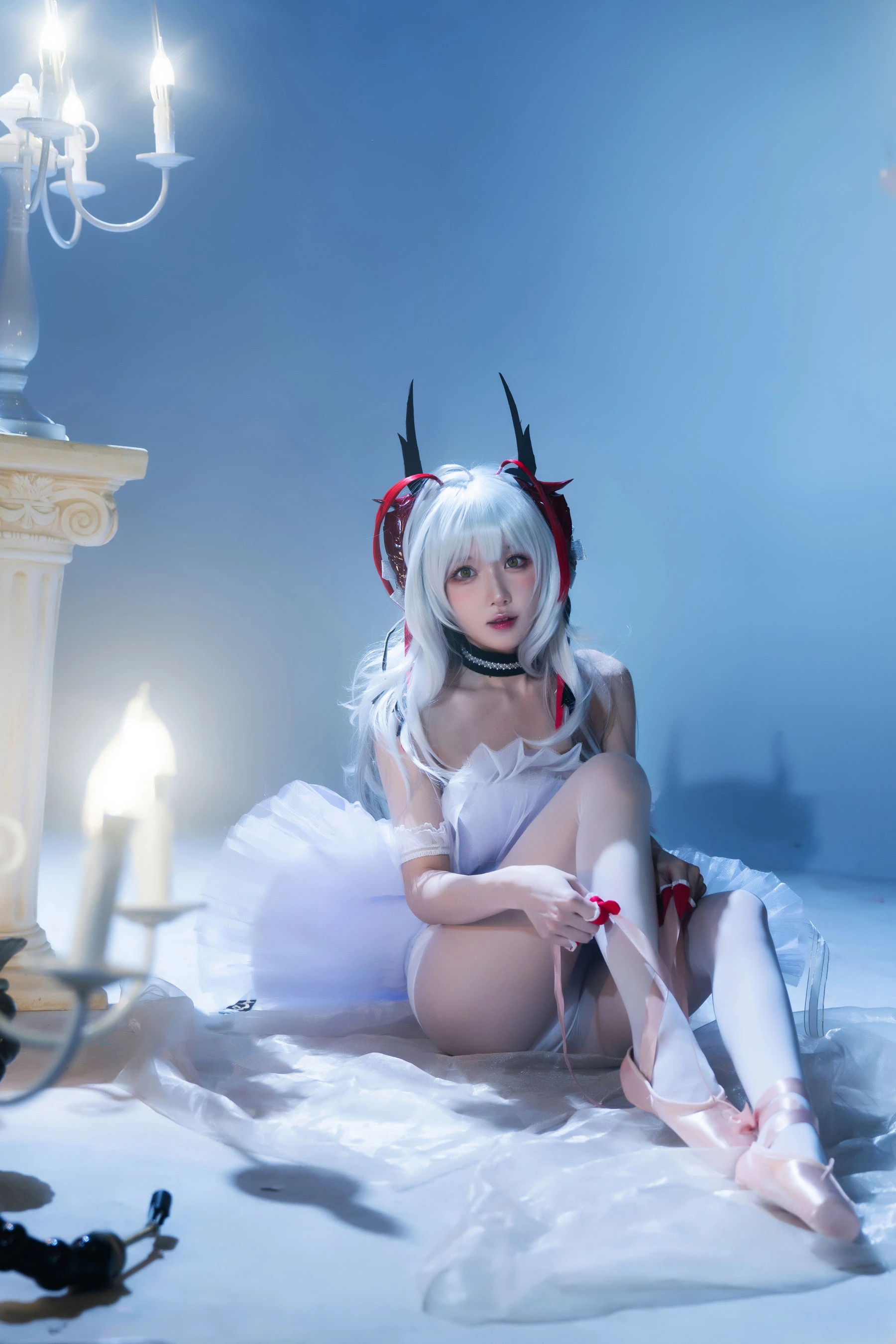 动漫博主阿包也是兔娘 – 明日方舟 芭蕾插图5