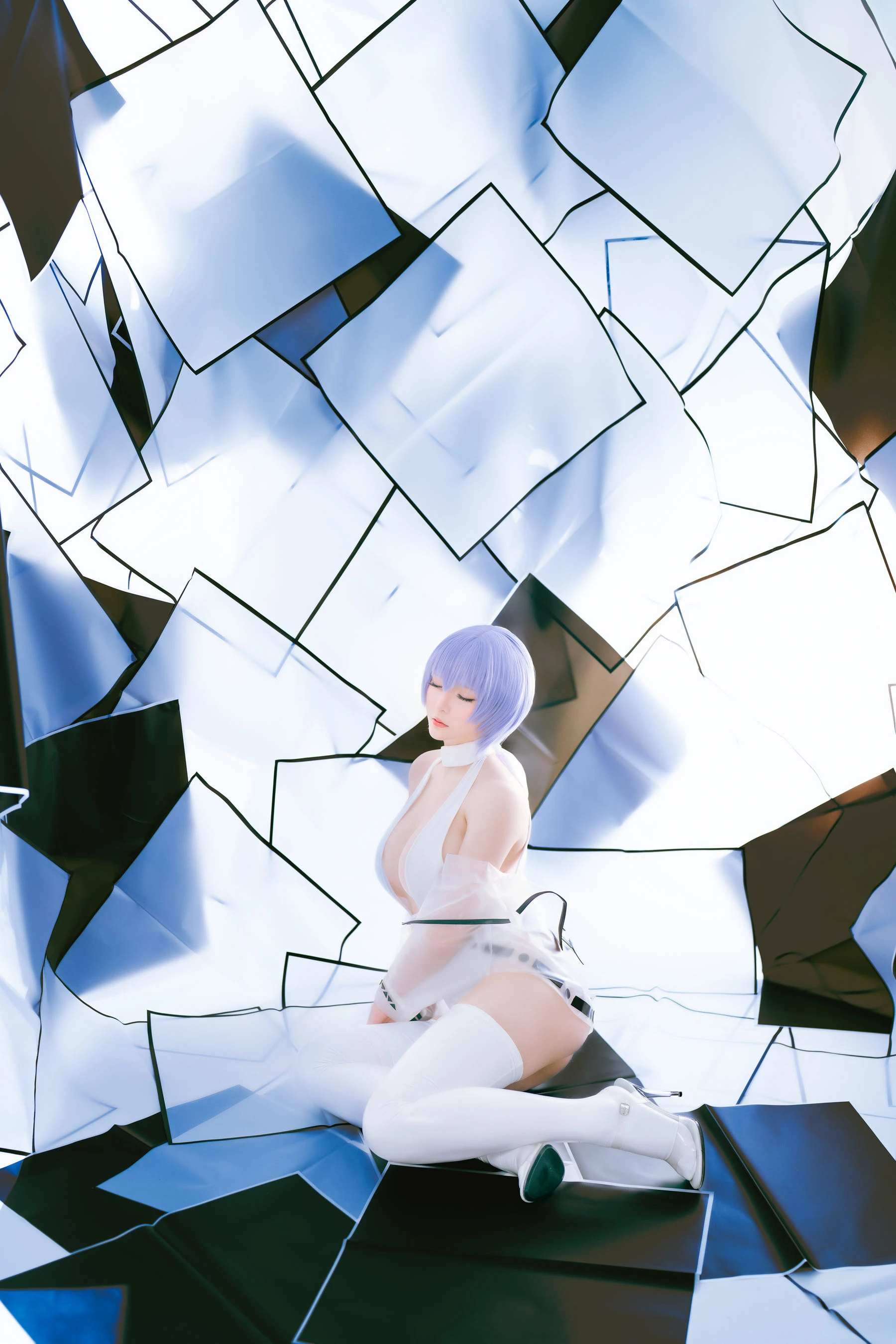 Coser小姐姐星之迟迟 – 绫波丽同人 [61P]插图8