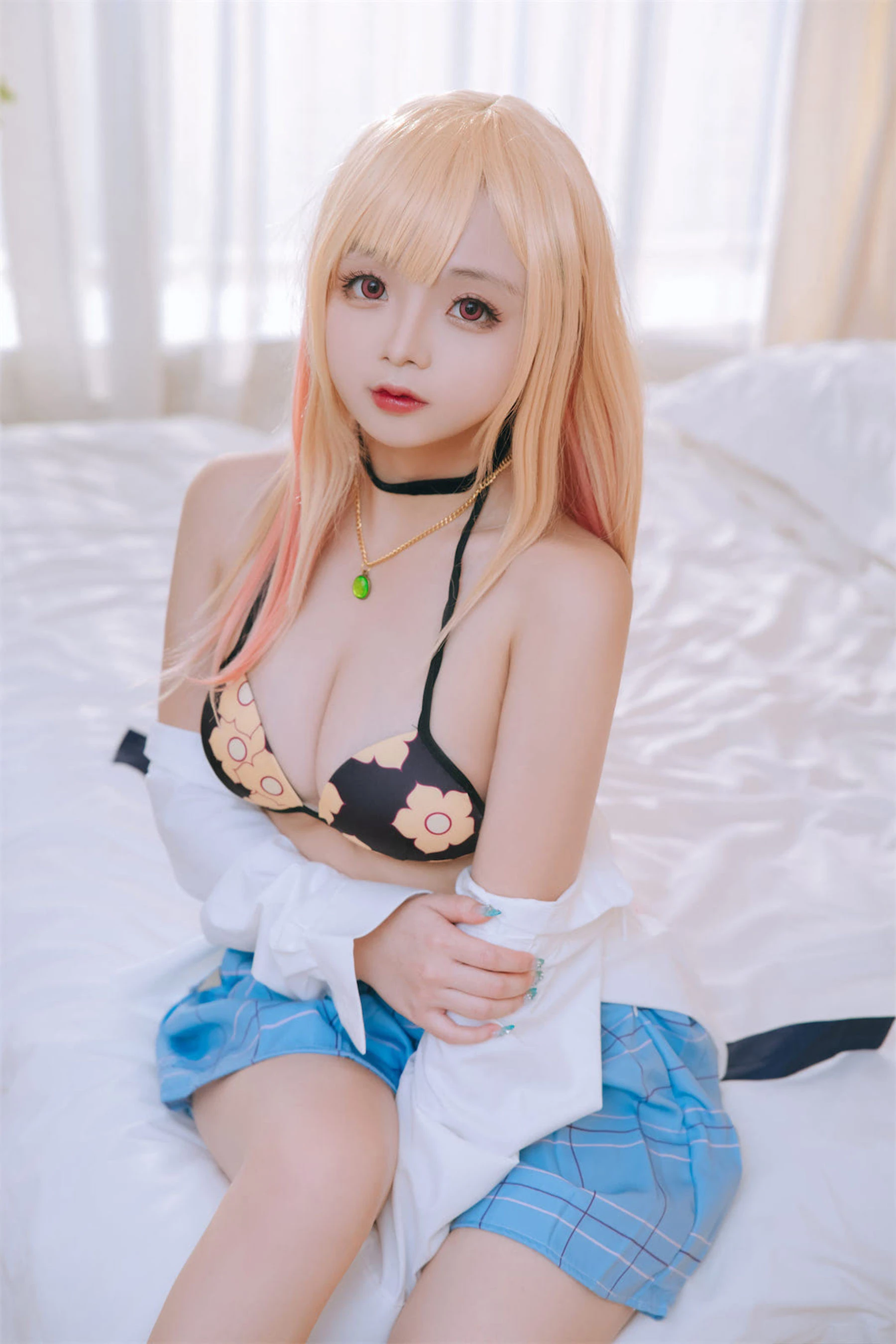 Cosplay日奈娇 – 更衣人偶喜多川海梦泳装 [62P]高清在线免费欣赏–微密图社-微密图社