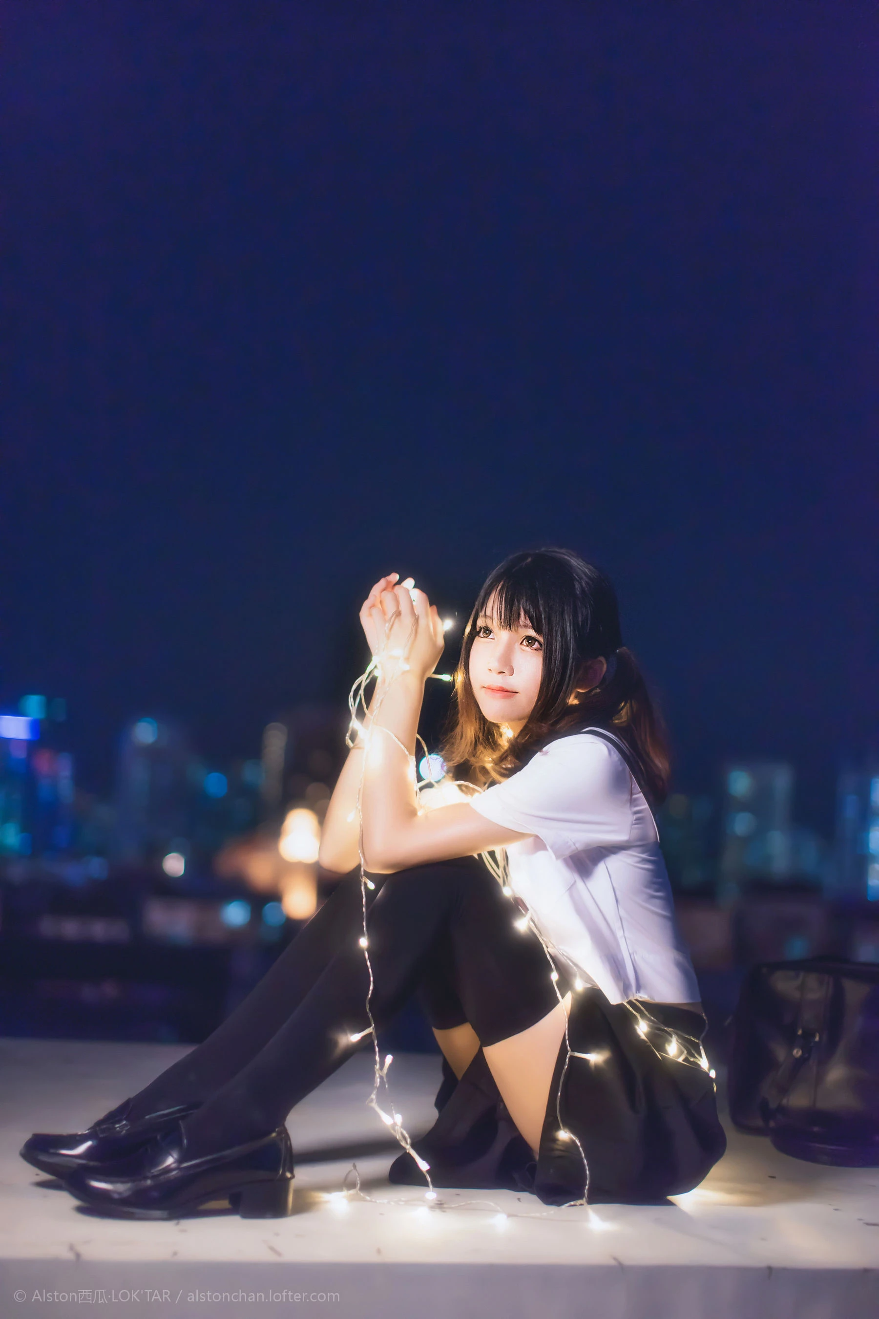 桜桃喵 小星星 [10P]插图5