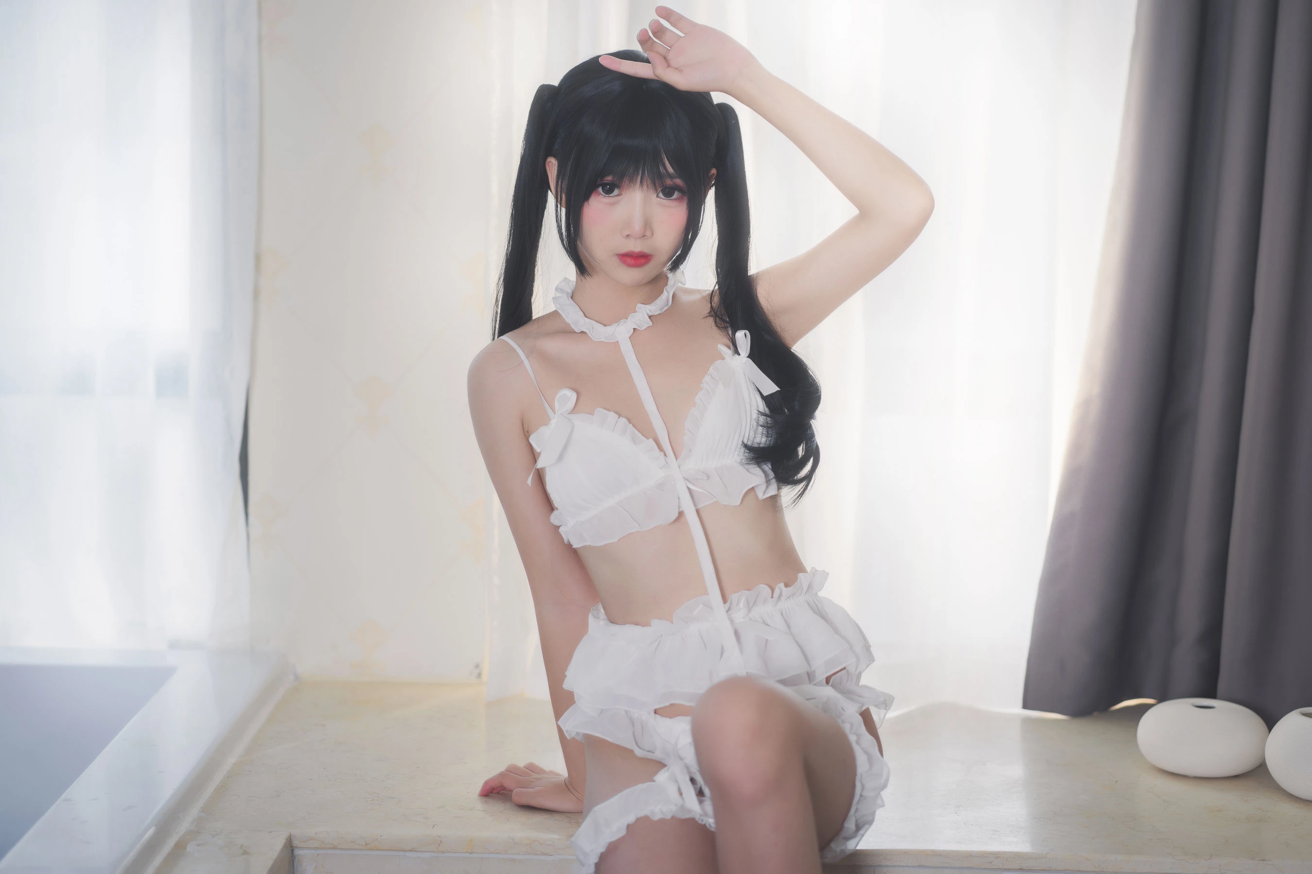 面饼仙儿 – 脑内少女 白内衣高清在线免费欣赏–微密图社-微密图社