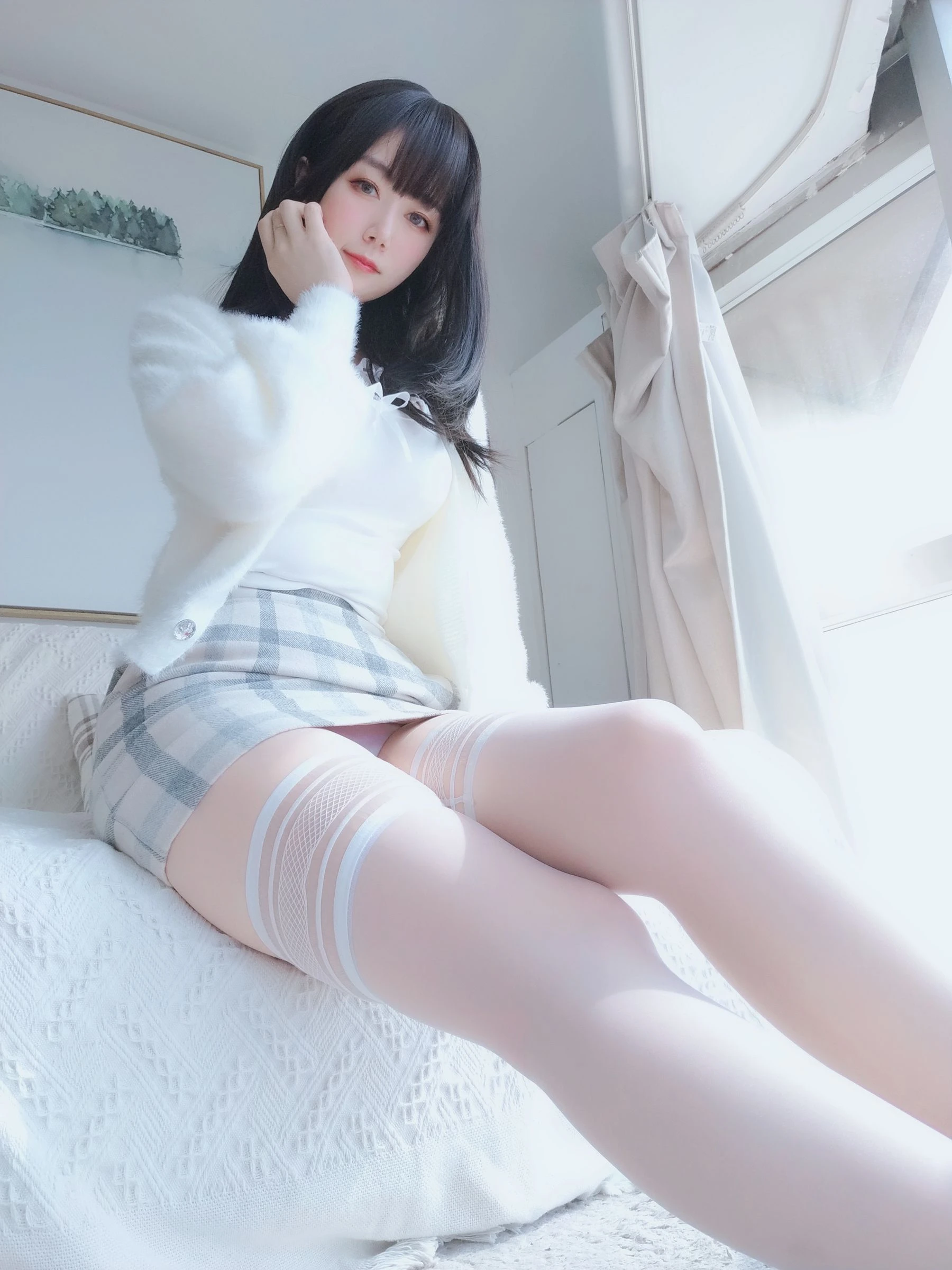 Coser小姐姐白银 – 白蕾丝插图7