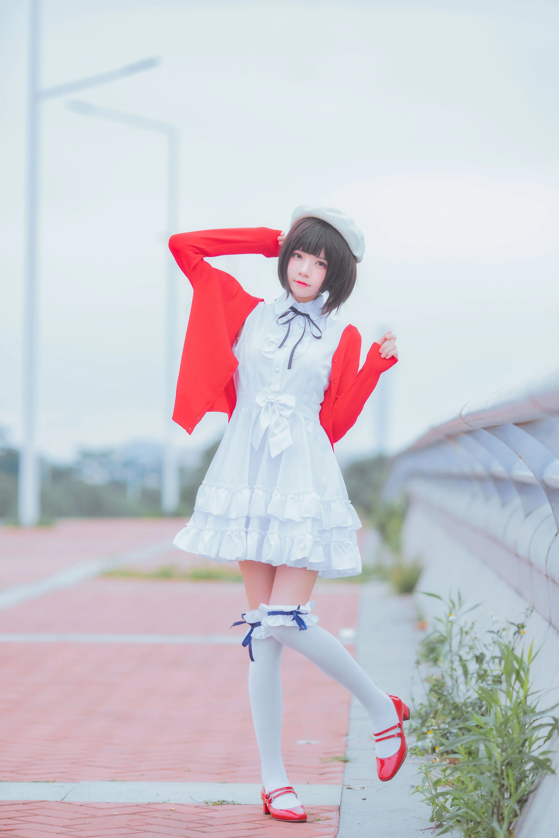 桜桃喵《(加藤惠)常服》插图3
