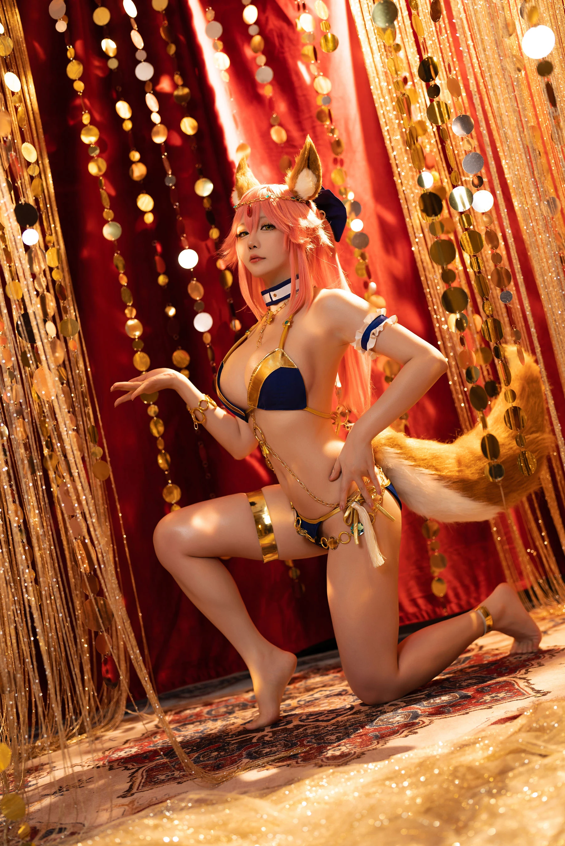 Coser小姐姐星之迟迟 – 玉藻前舞娘插图8