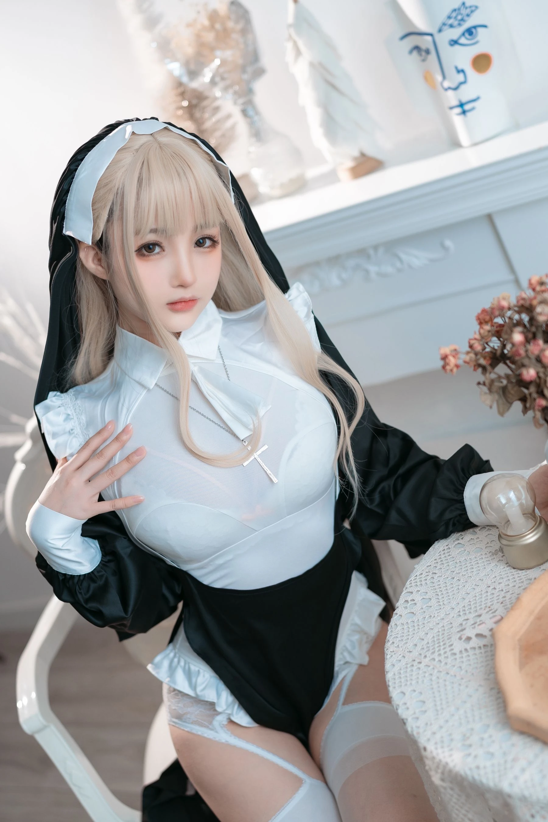 桜井宁宁 – 修女 [41P]插图4
