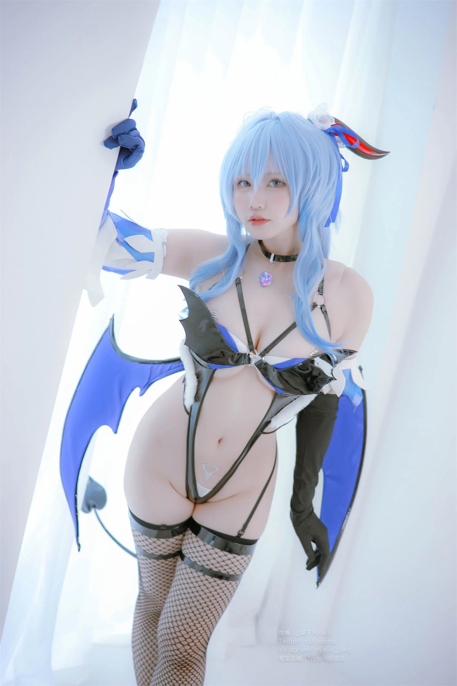 萌妹子Nyako喵子 – 原神甘雨魅魔插图8