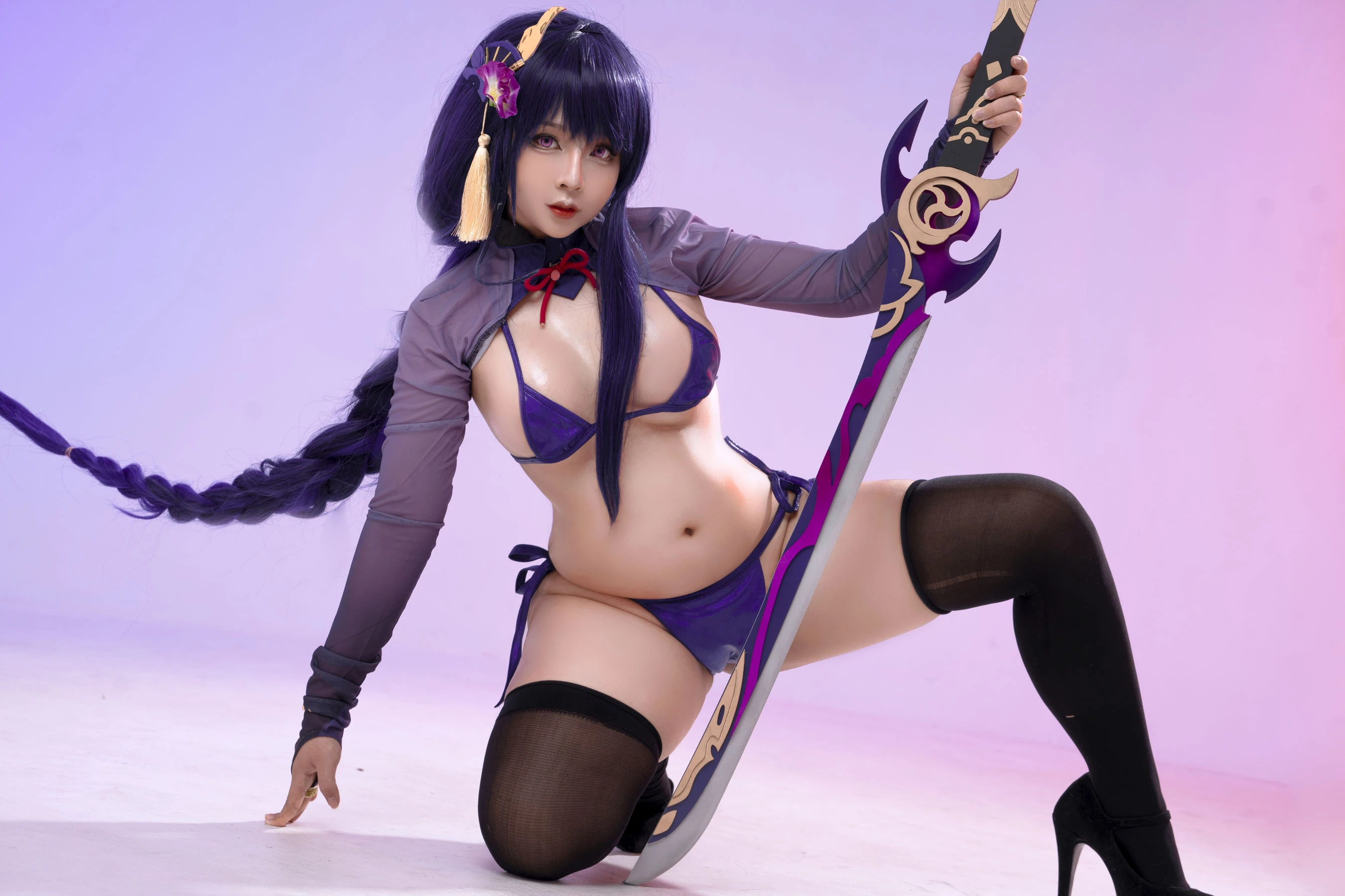 Sayo Momo – Genshin Impact Baal Sexy插图4