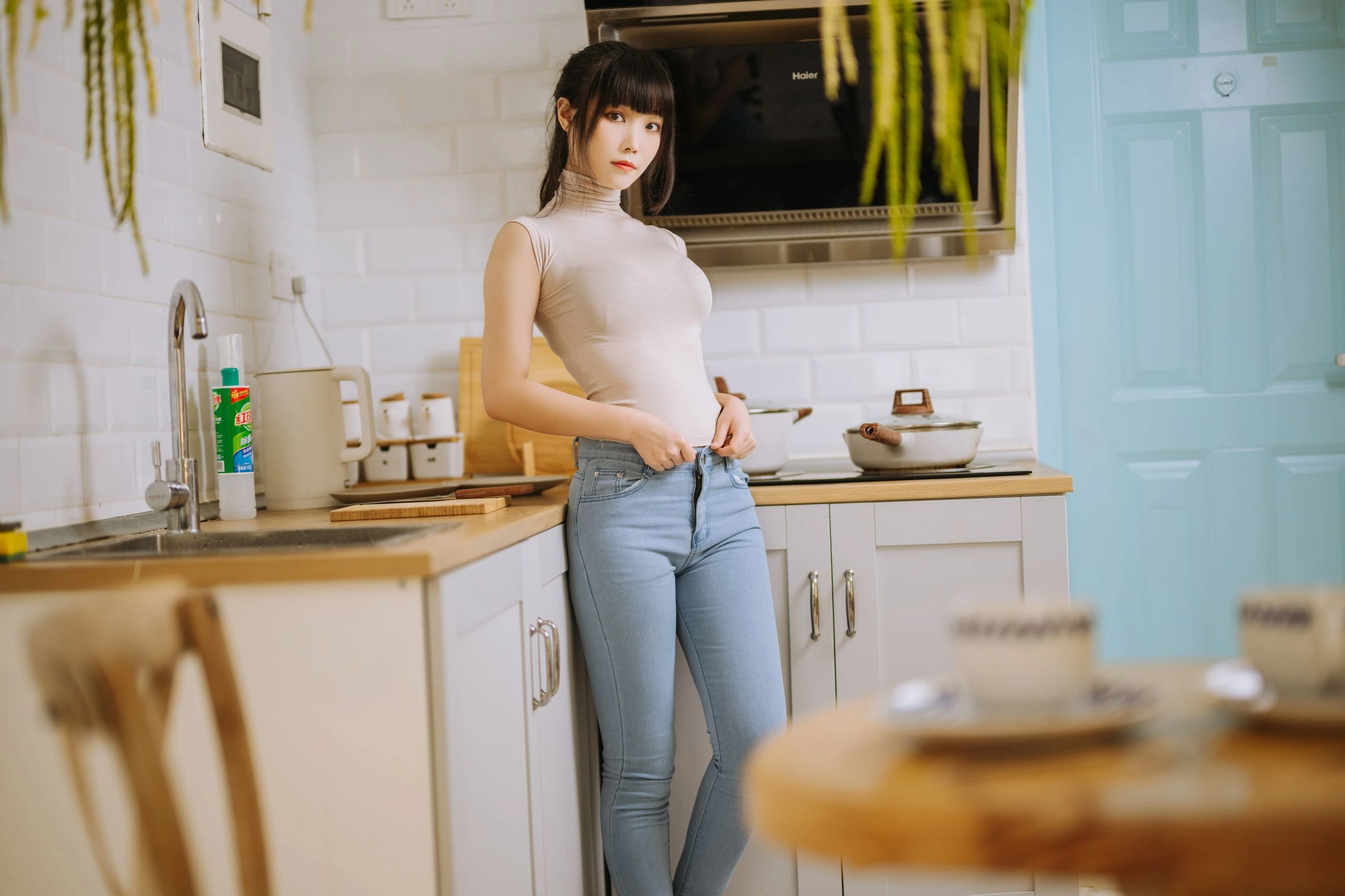 Cosplay汪知子 – 姐姐的牛仔裤 [42P]插图6
