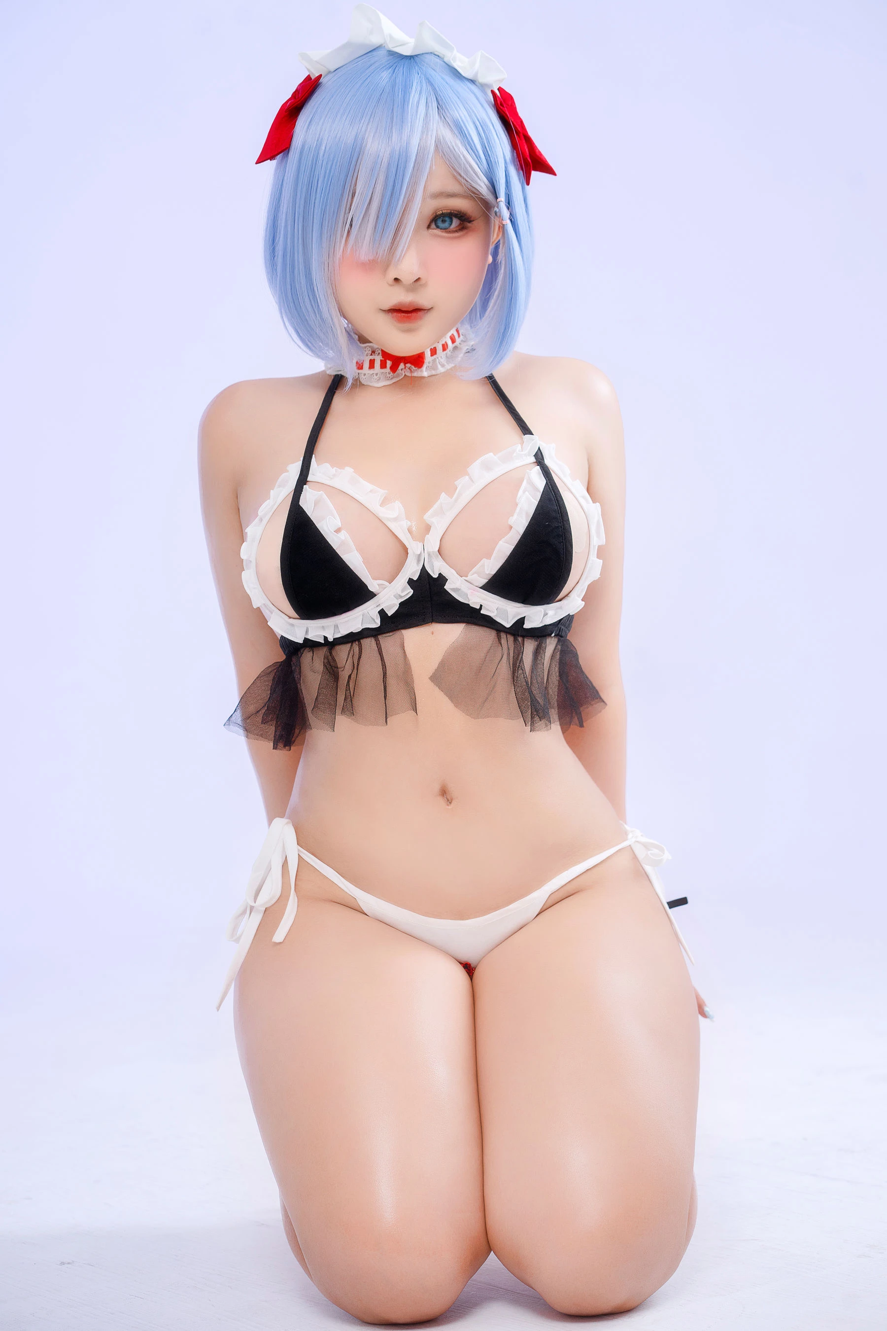 Sayo Momo – Rem Lingerie高清在线免费欣赏–微密图社-微密图社