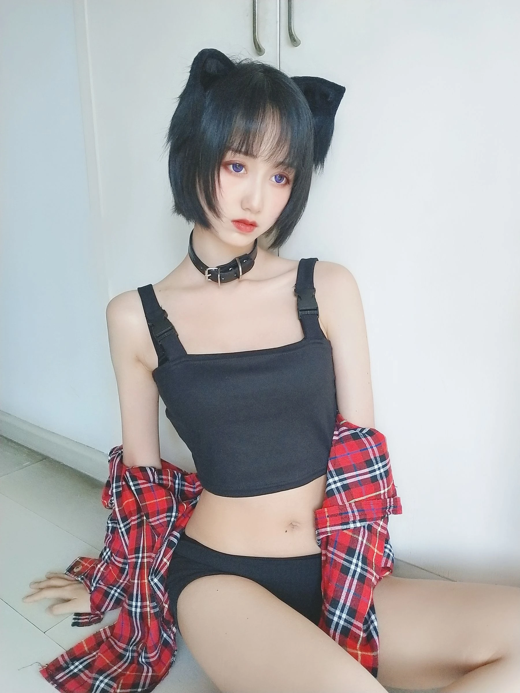 萌系小姐姐木绵绵OwO 不良猫插图2