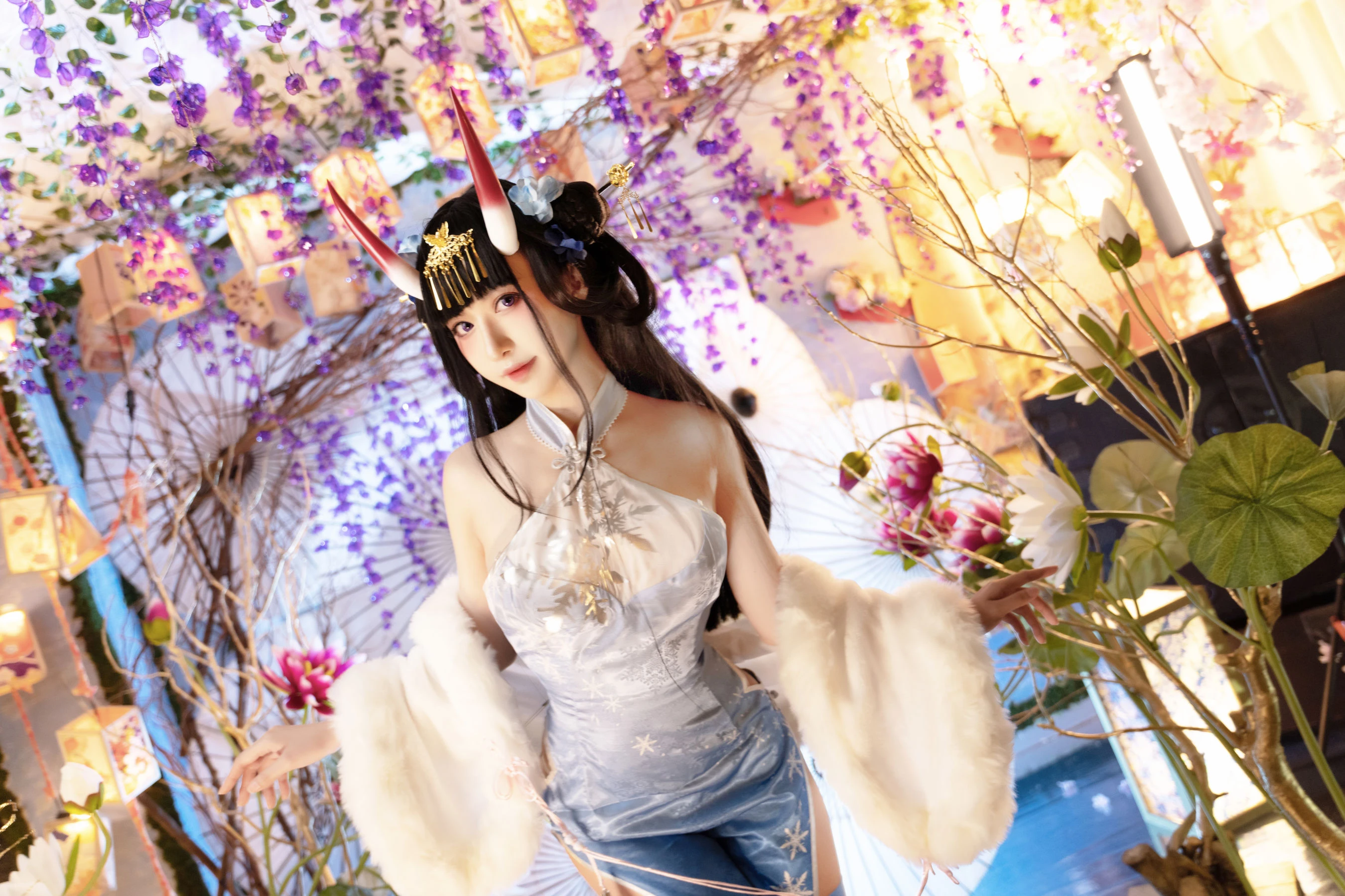 Shika小鹿鹿 – 能代旗袍 [16P]插图2