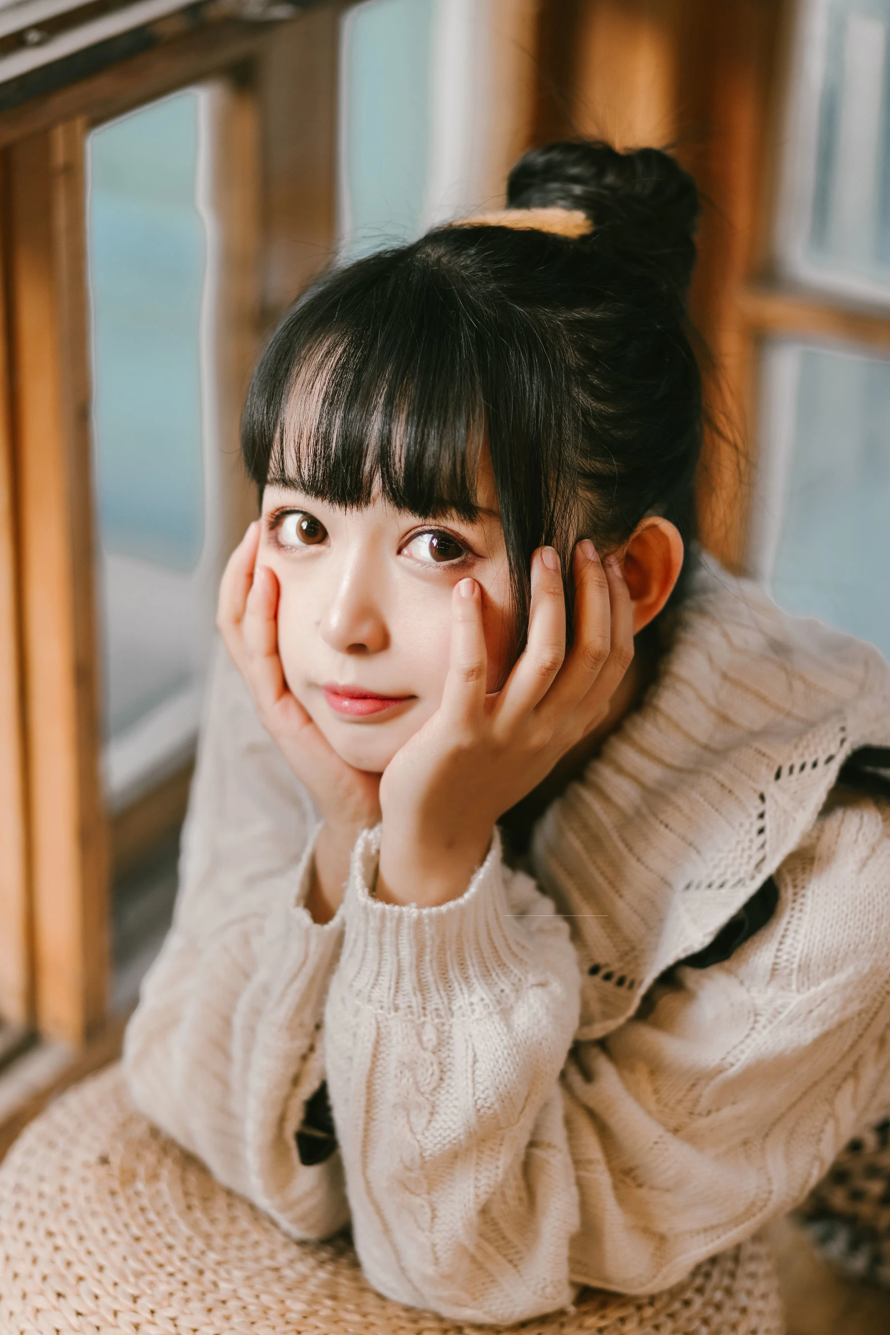 大眼萌妹黑猫猫OvO 少女心事高清在线免费欣赏–微密图社-微密图社