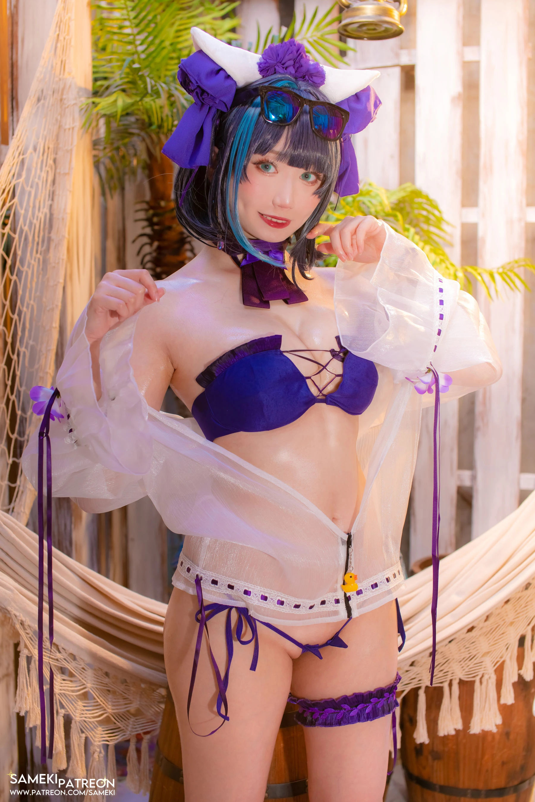 Sameki – 柴郡 泳装插图4