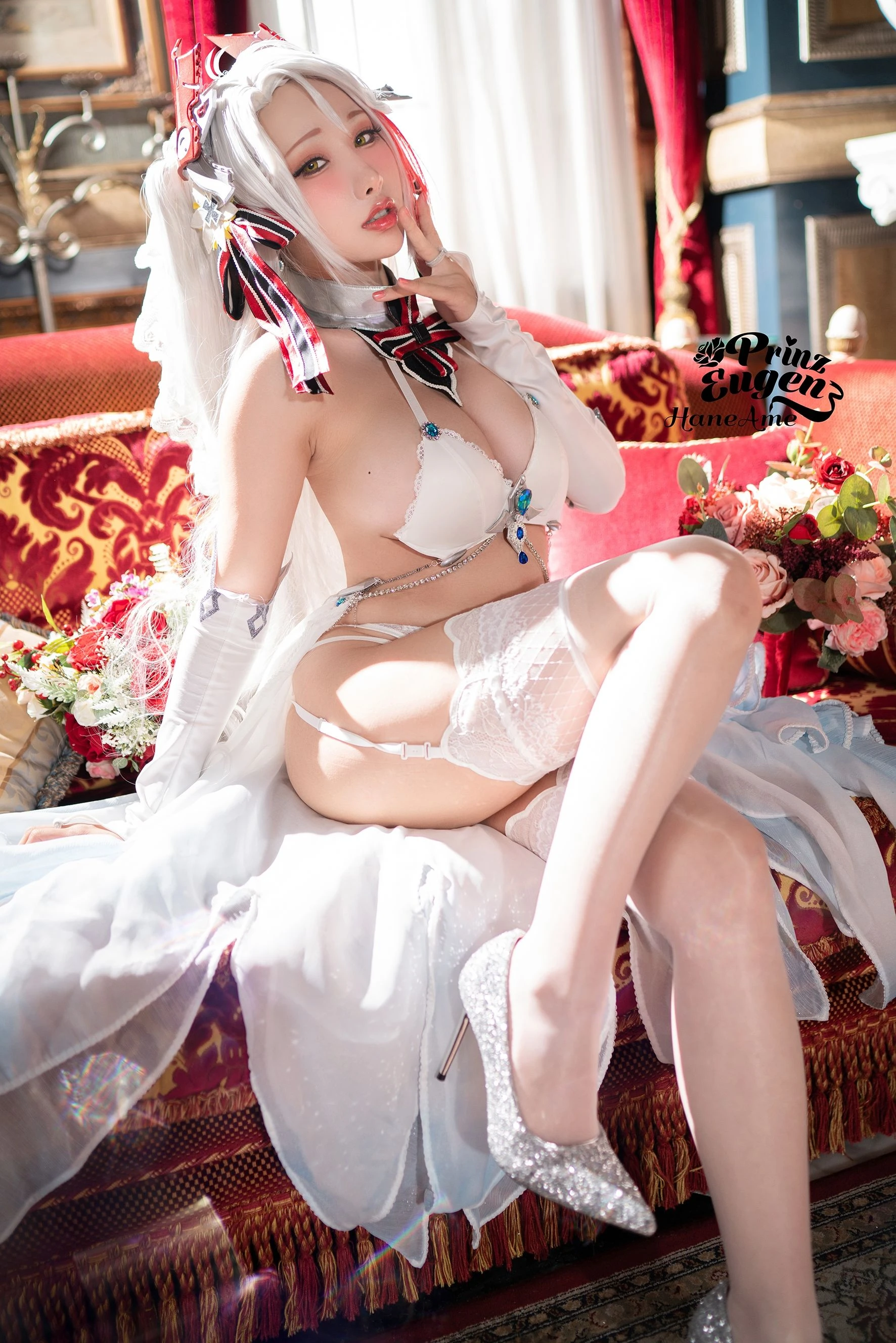 Hane Ame 雨波 – 欧根亲王 婚纱插图4