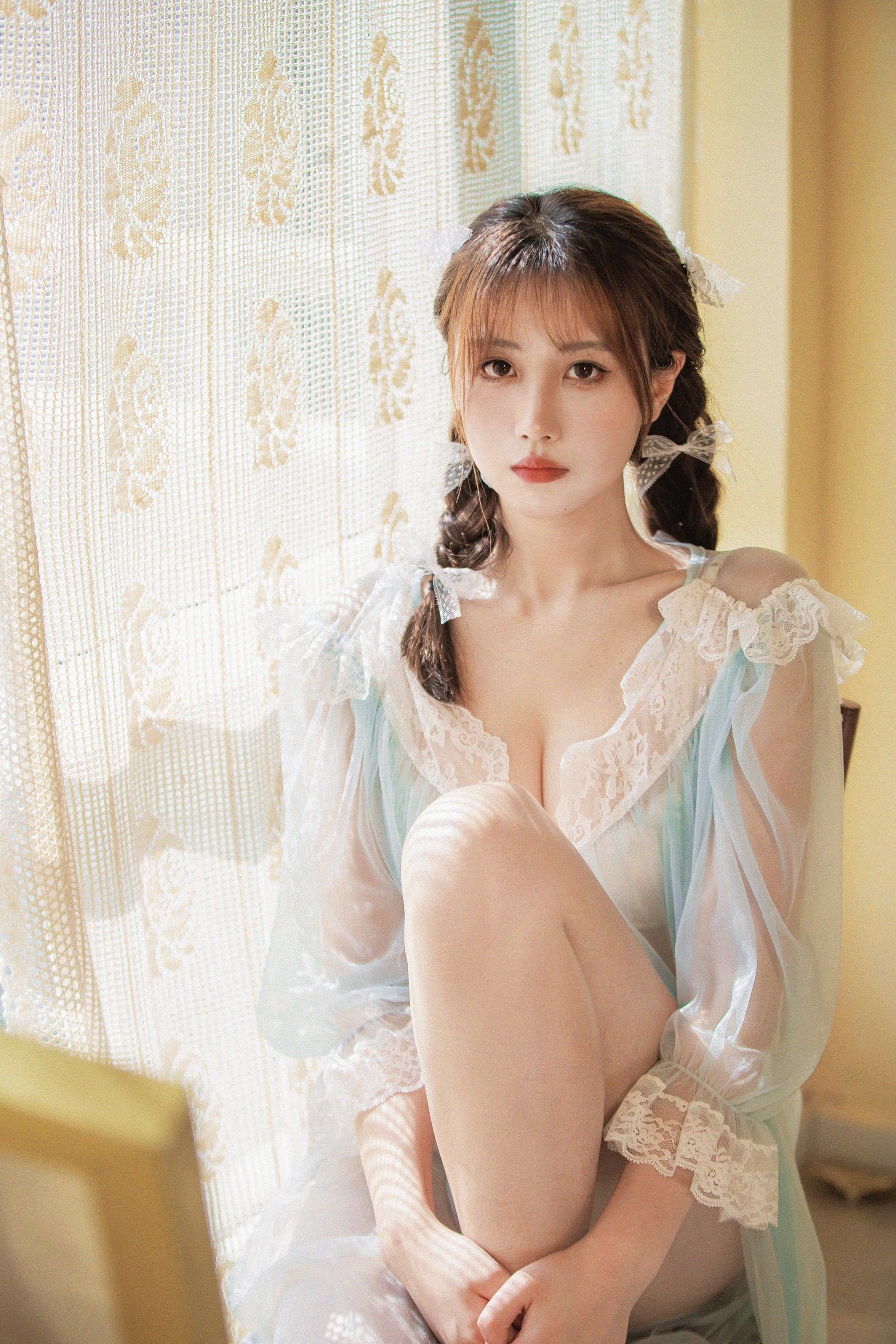 次元少女念雪ww – 蓝纱衣高清在线免费欣赏–微密图社-微密图社