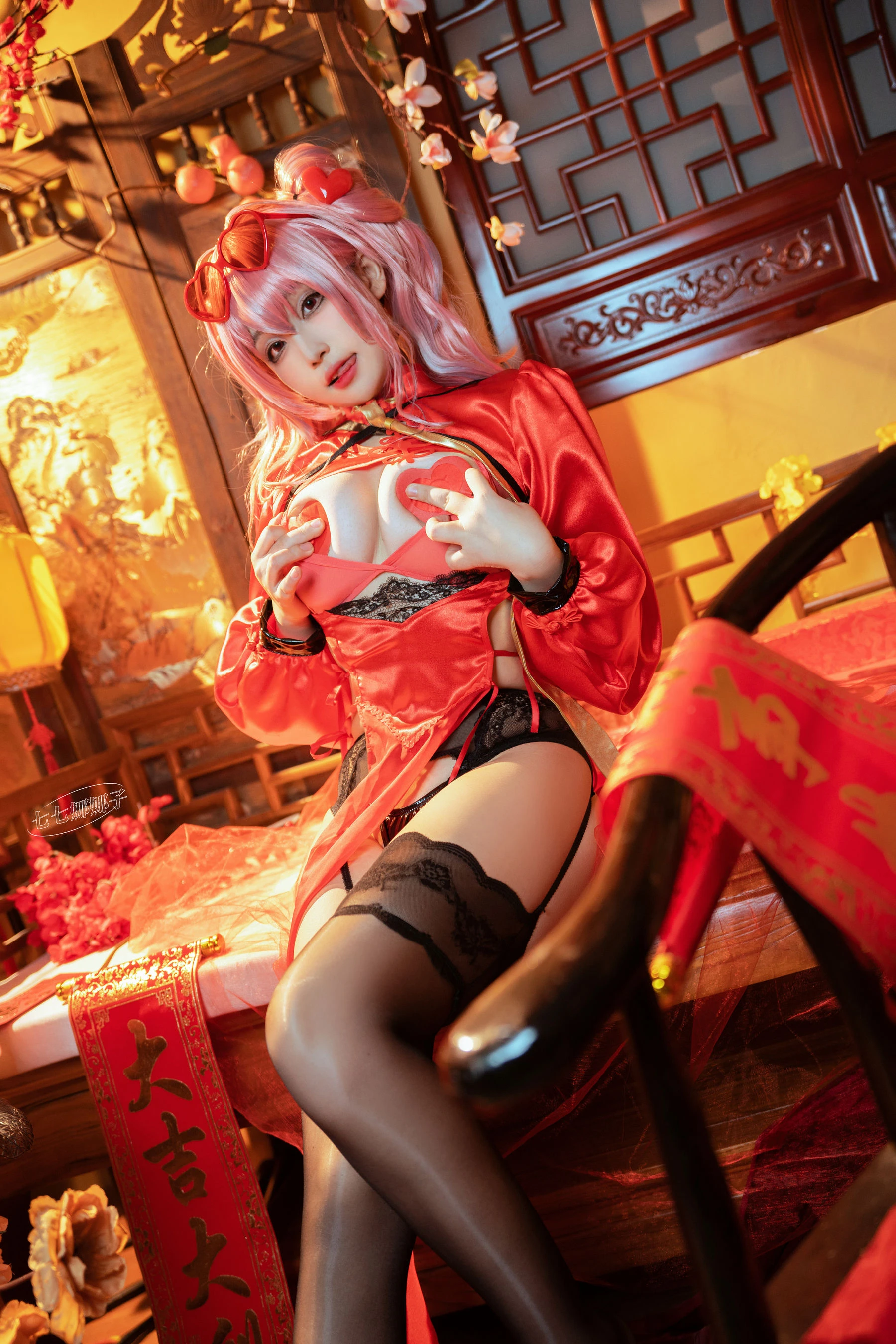 七七娜娜子 – 布莱默顿新春旗袍插图2