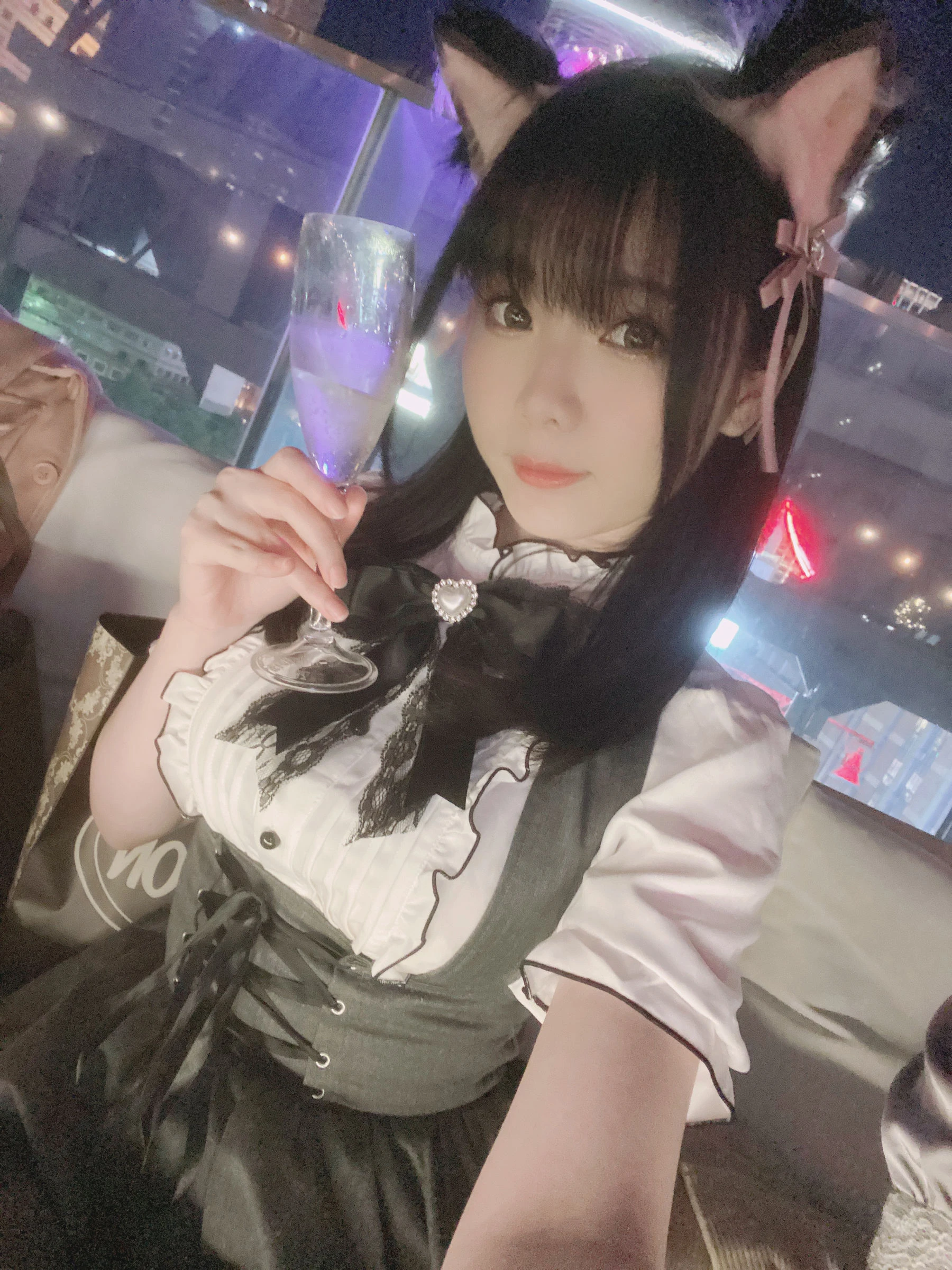 微博妹纸霜月shimo – 一緒に飲みますか？插图2