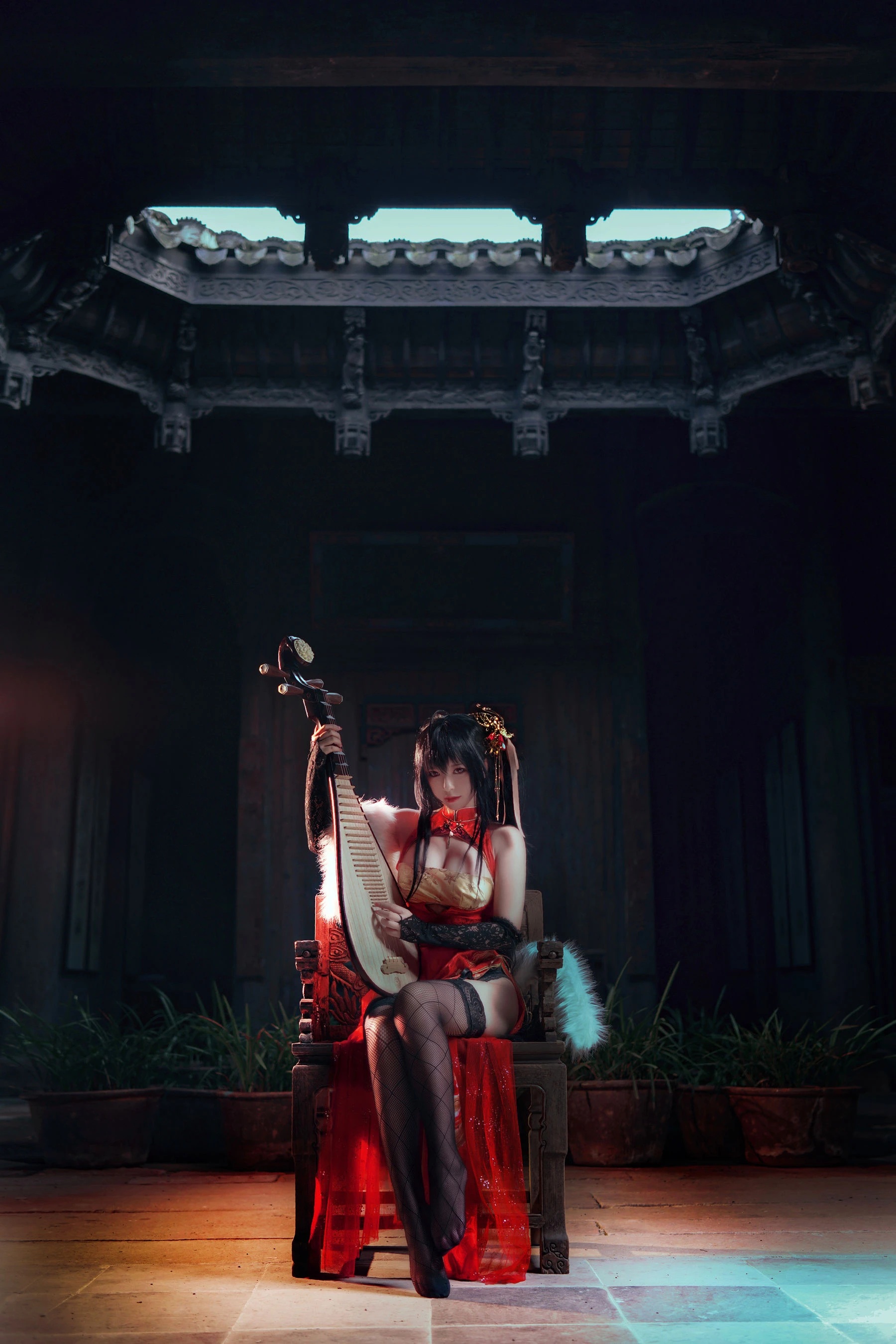 半半子 – 大凤旗袍插图3