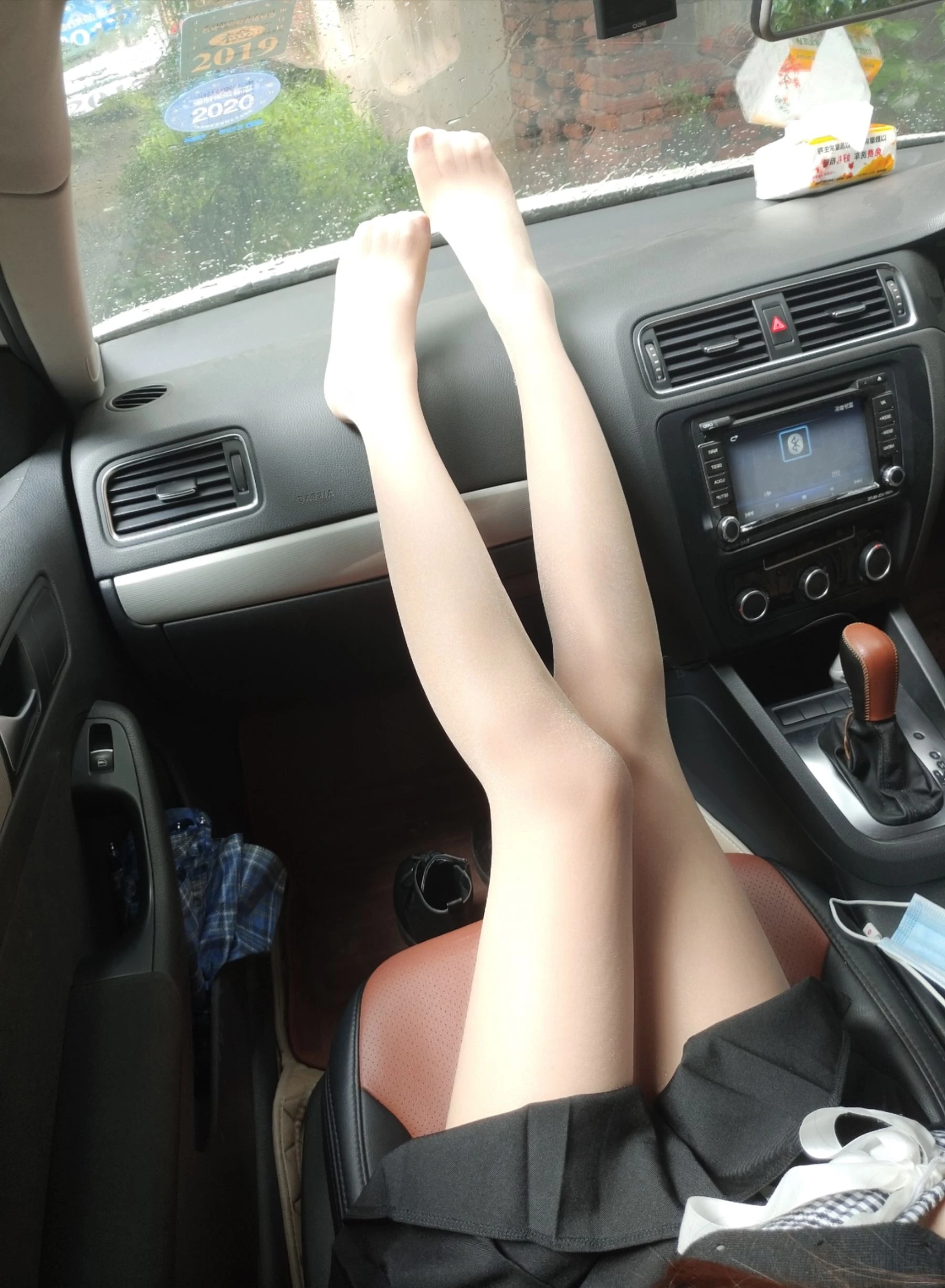 Cos小姐姐雪琪 – 肉丝连衣裙插图7