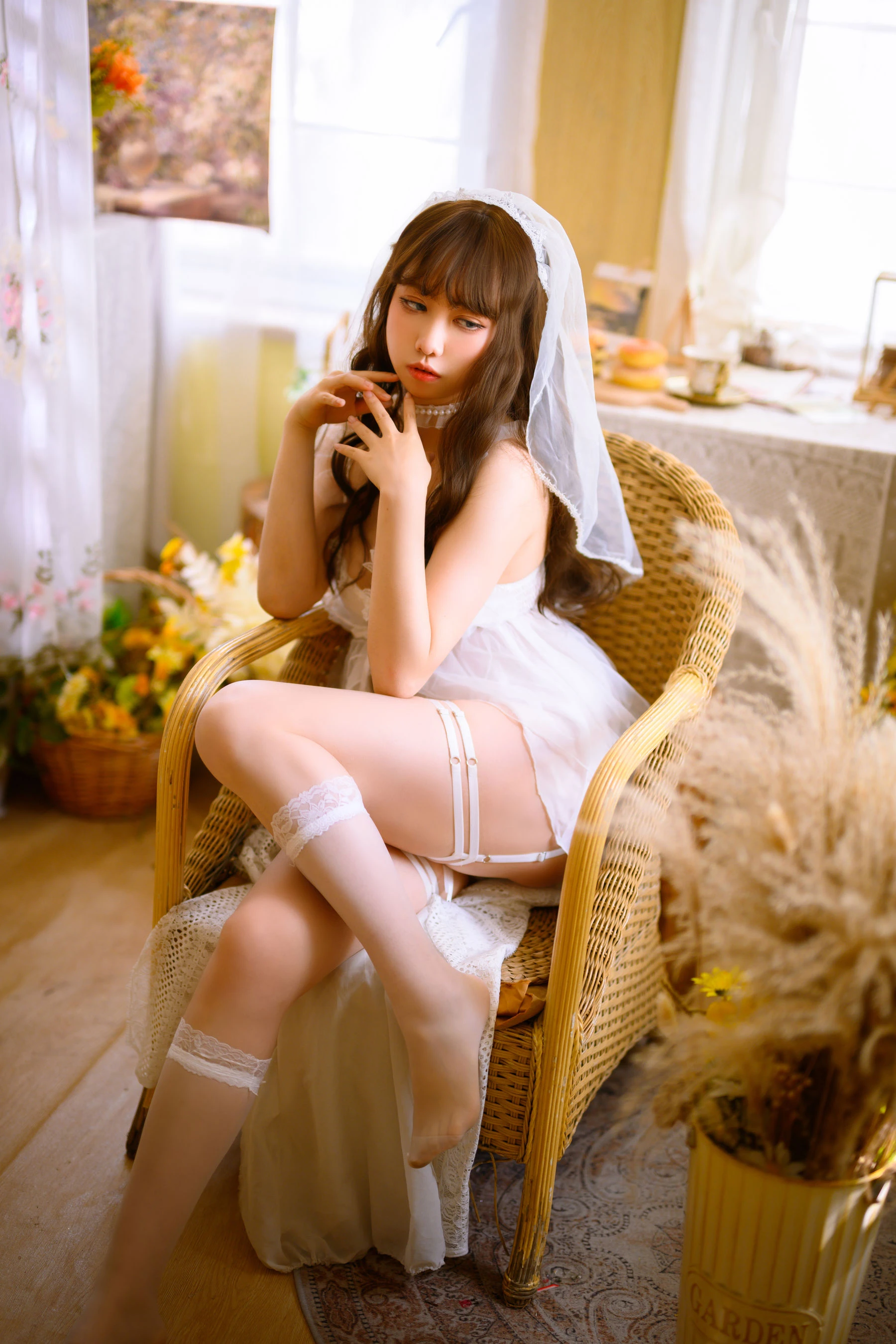 渡边早季Saki – 婚纱插图1
