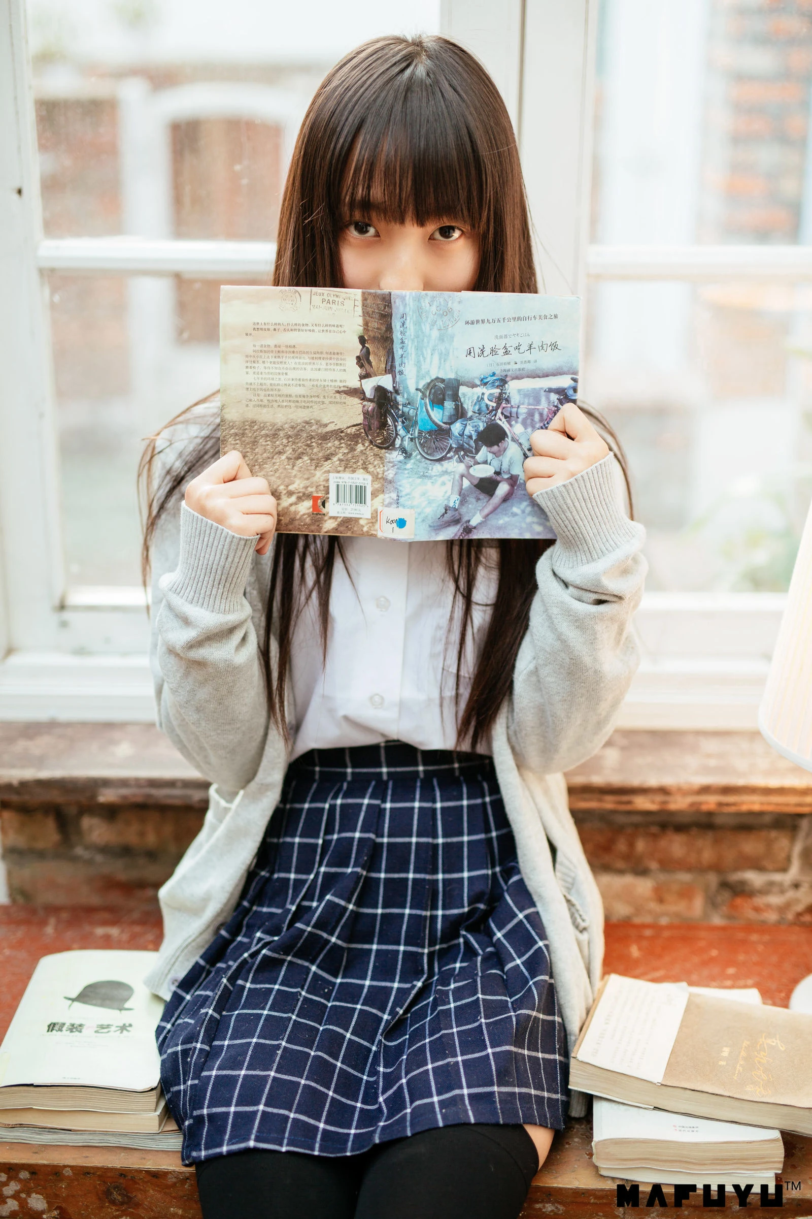 神楽板真冬 JK学生系列套图插图3