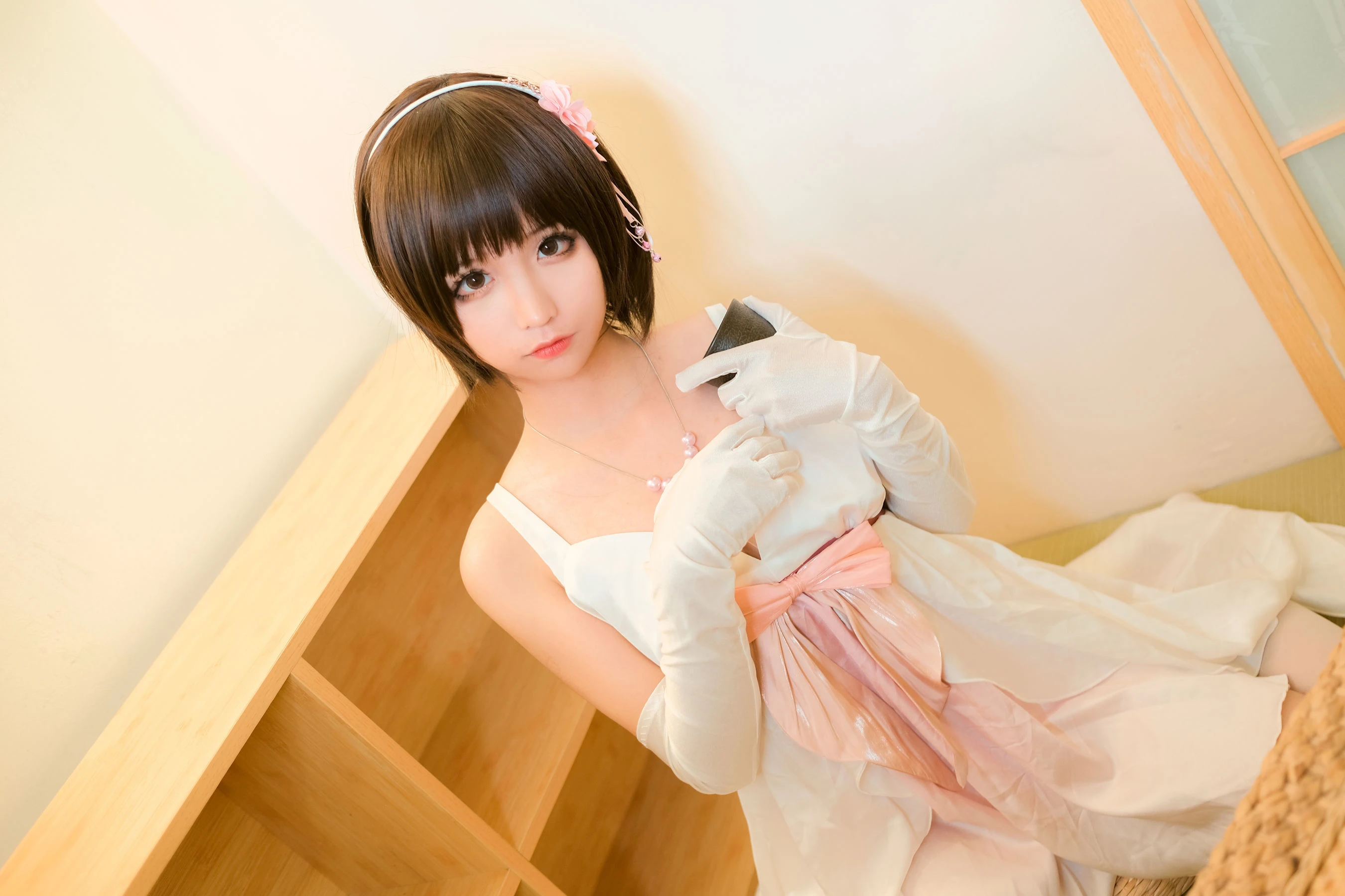 动漫博主蠢沫沫 加藤惠礼服 [40P]插图6
