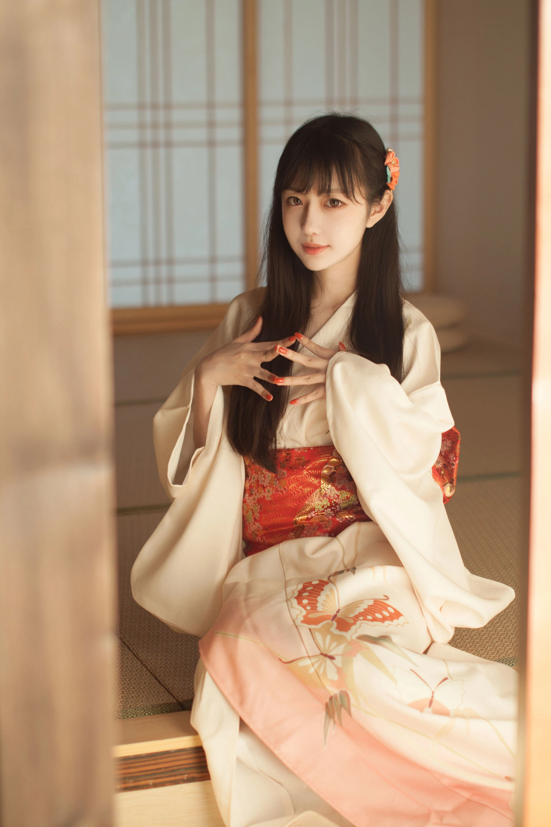 Shika小鹿鹿 – 和服插图3