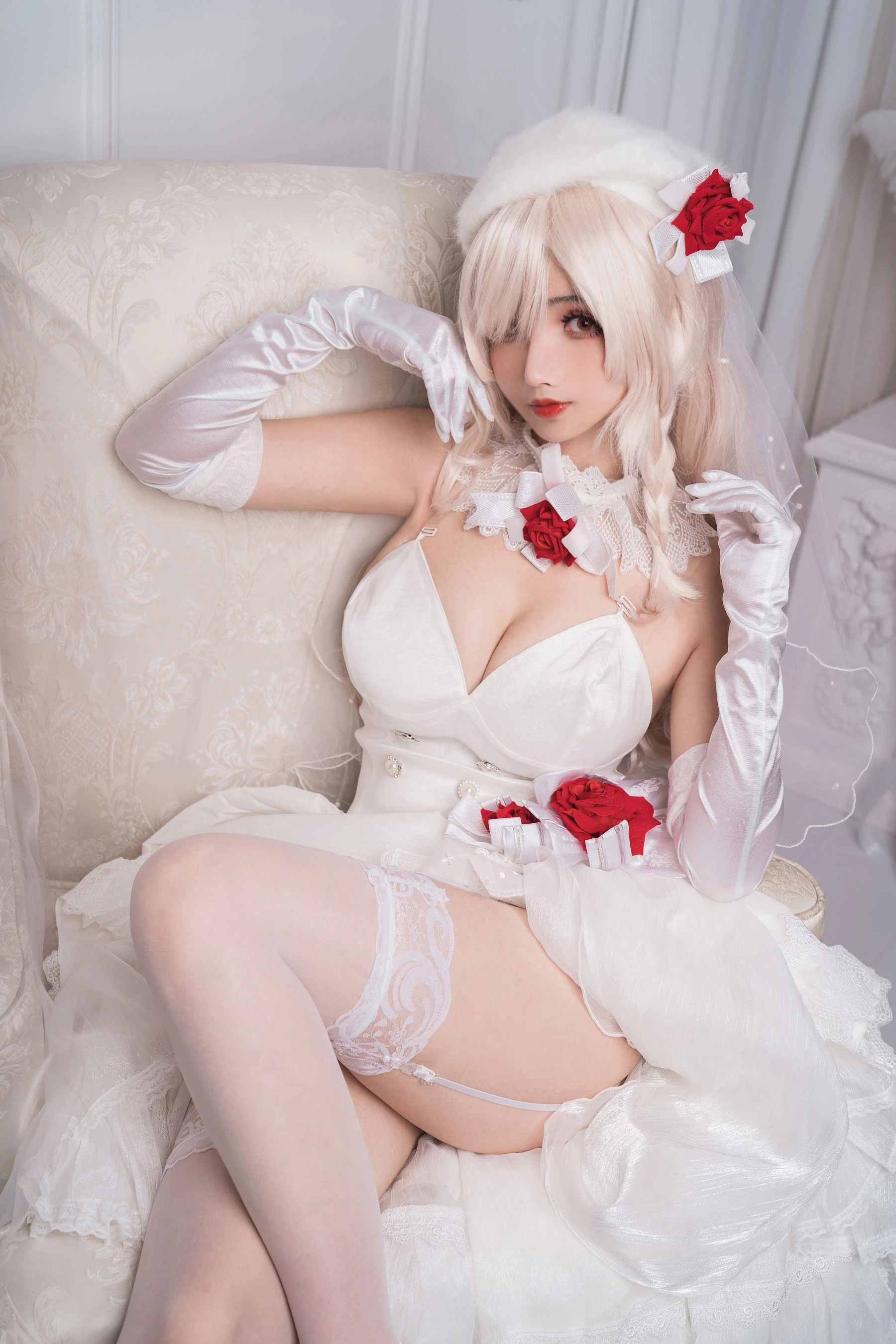 COS福利rioko凉凉子 G36C&花嫁 [25P]插图3