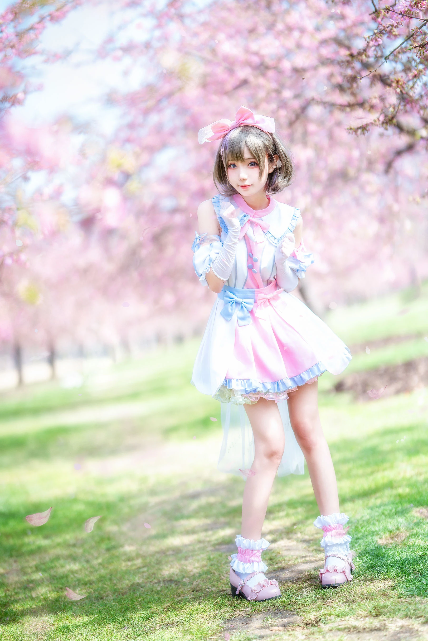 花柒Hana – 唐可可打歌服 [9P]高清在线免费欣赏–微密图社-微密图社