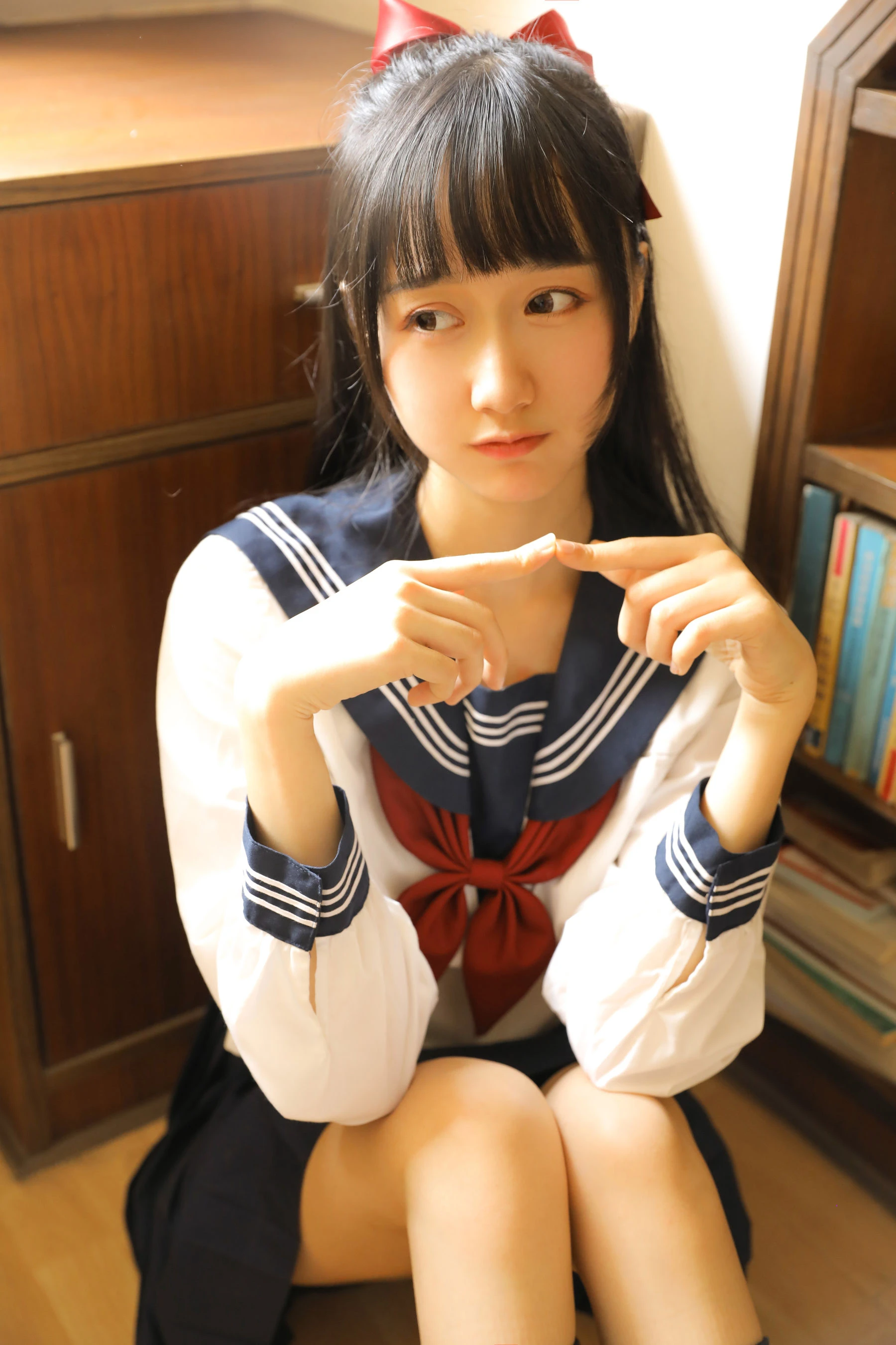 木绵绵OwO – 绵相随 JK水手服插图8