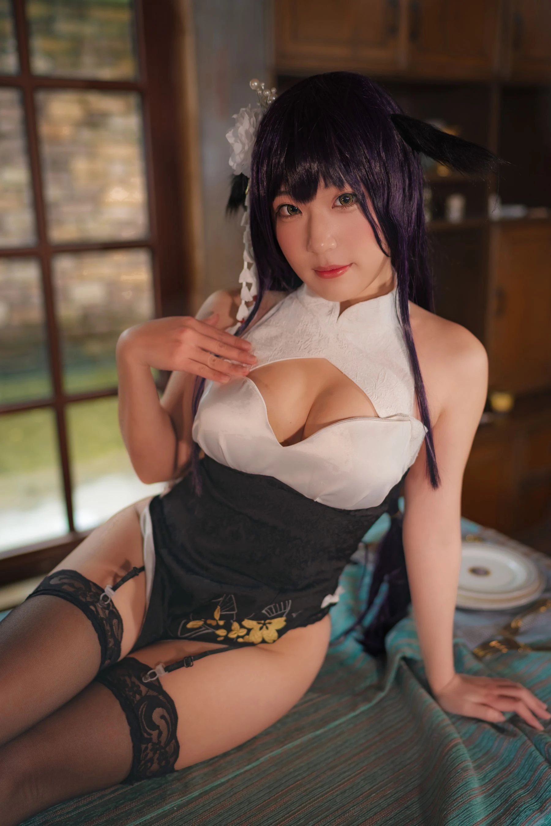 动漫博主Mime弥美 – 碧蓝航线 吾妻 旗袍插图2