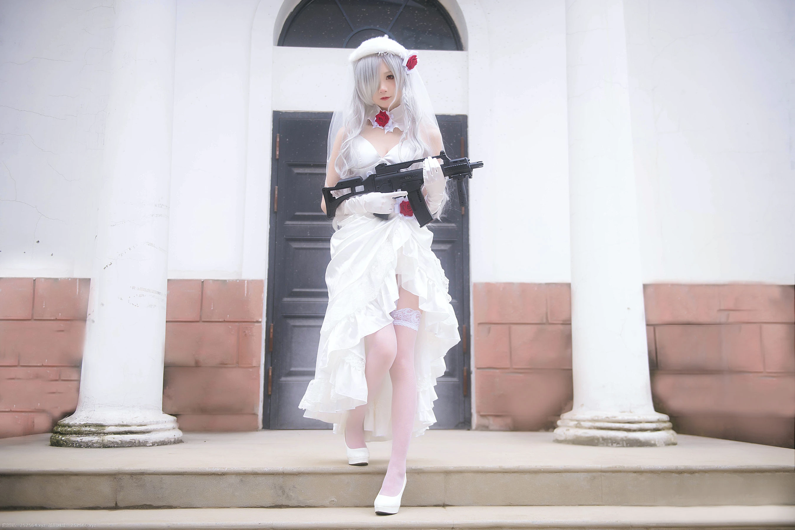 清纯少女五更百鬼 – 婚纱插图7