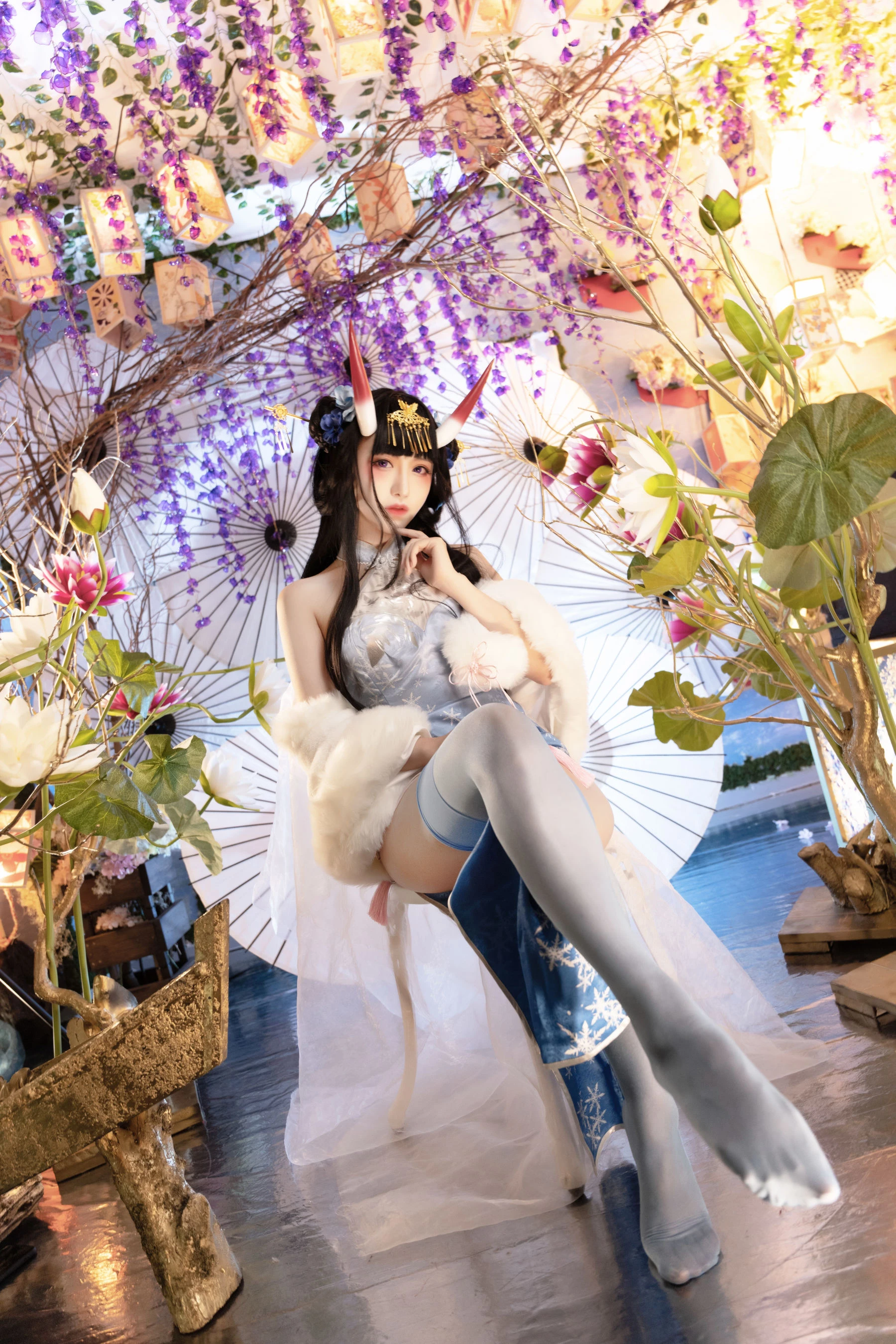 Shika小鹿鹿 – 能代旗袍 [16P]插图4